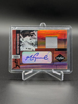 2005 Leaf Limited Lumberjacks Relic Auto /25 LJ-23 Mark Grace Cubs
