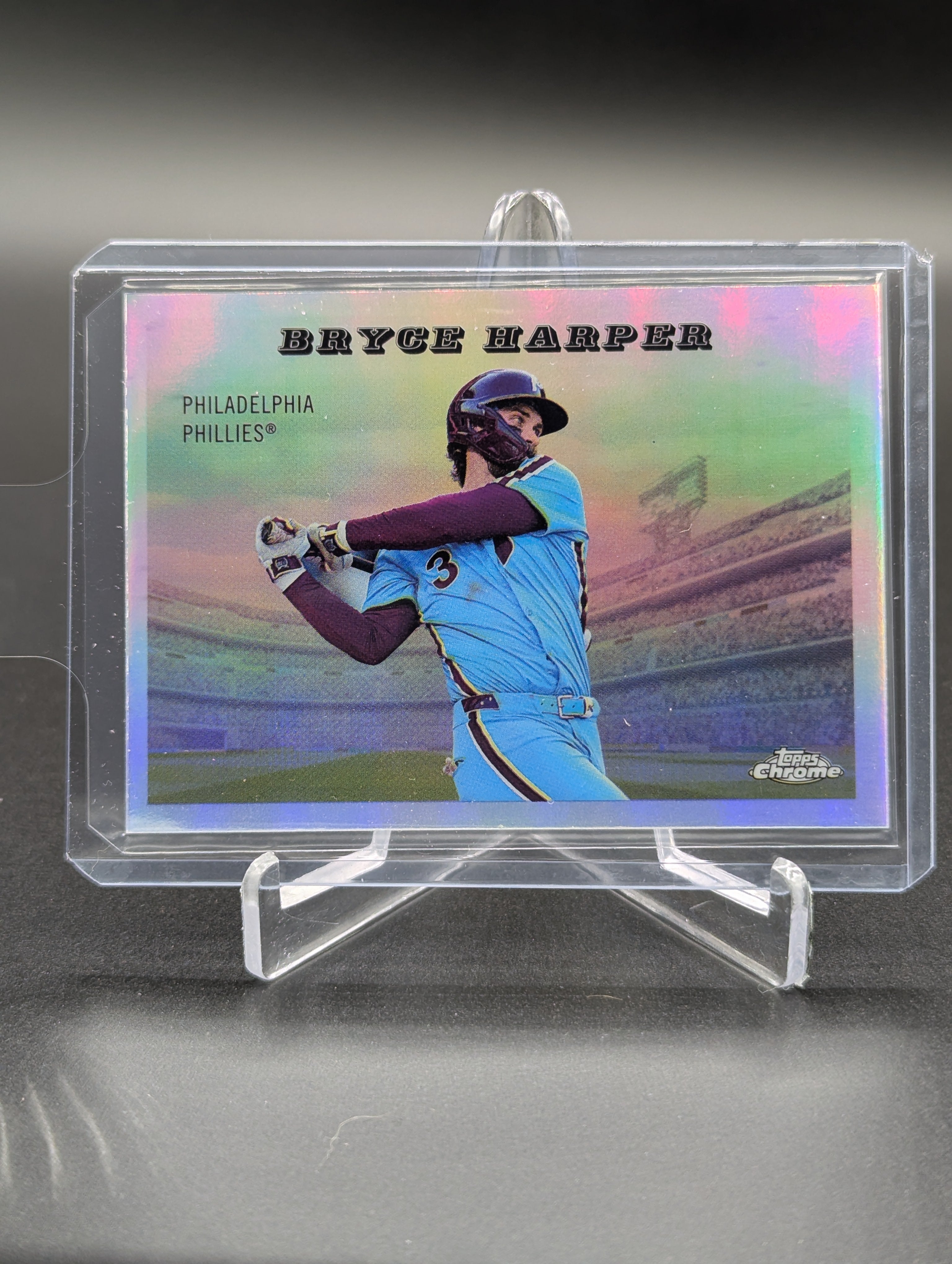 2025 Topps Chrome Platinum Rails & Sails #55RS-20 Bryce Harper