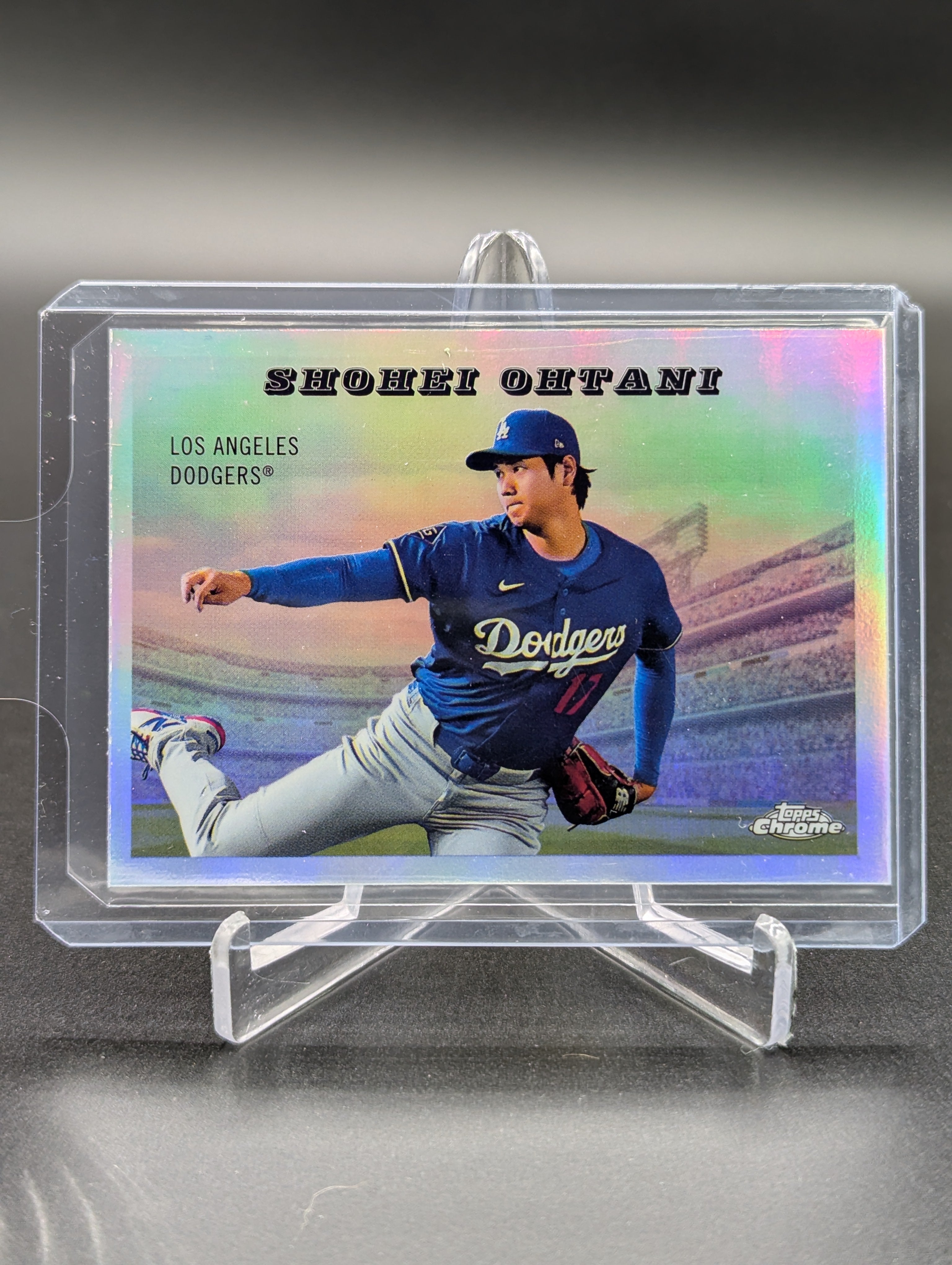 2025 Topps Chrome Platinum Rails & Sails #55RS-19 Shohei Ohtani