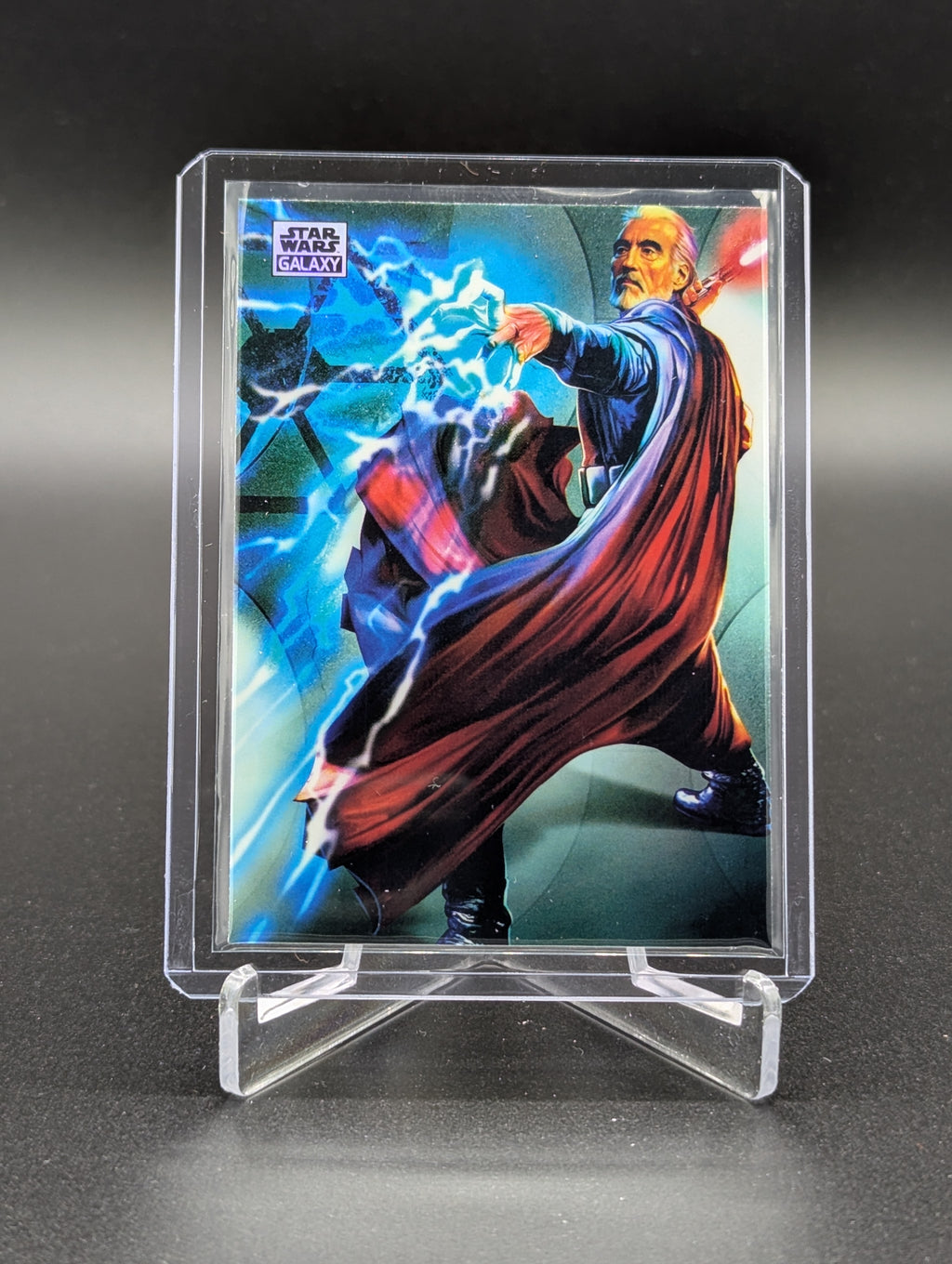 2025 Topps Chrome Star Wars Galaxy Refractor #32 Dooku
