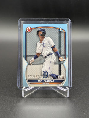 2023 Bowman Sky Blue #BP-113 Abel Bastidas #/ 499 Tigers