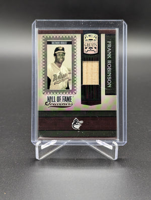2005 Donruss Greats HOF Souvenirs #HOFS-15 Frank Robinson