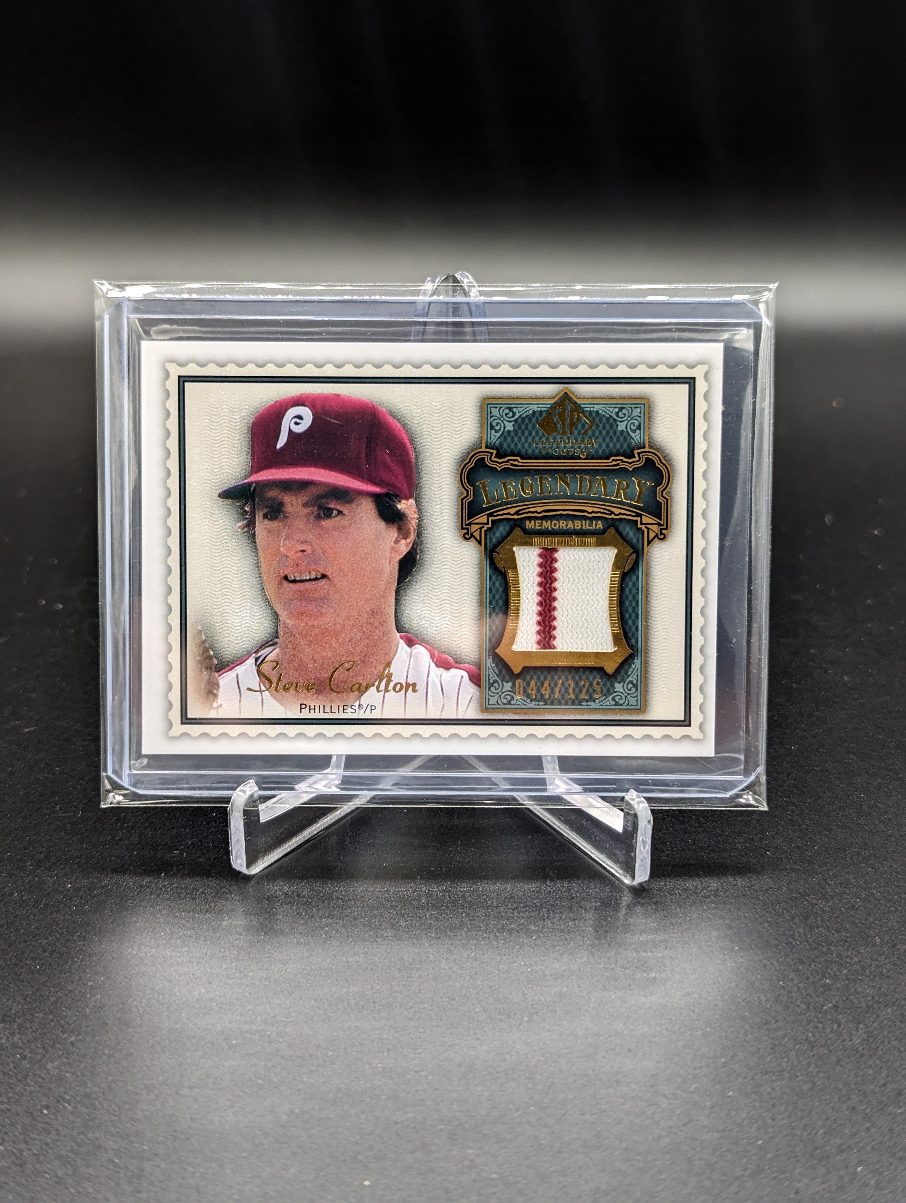 2009 SP Legendary Cuts #LM-SC2 Steve Carlton Game Used #/125 Phillies
