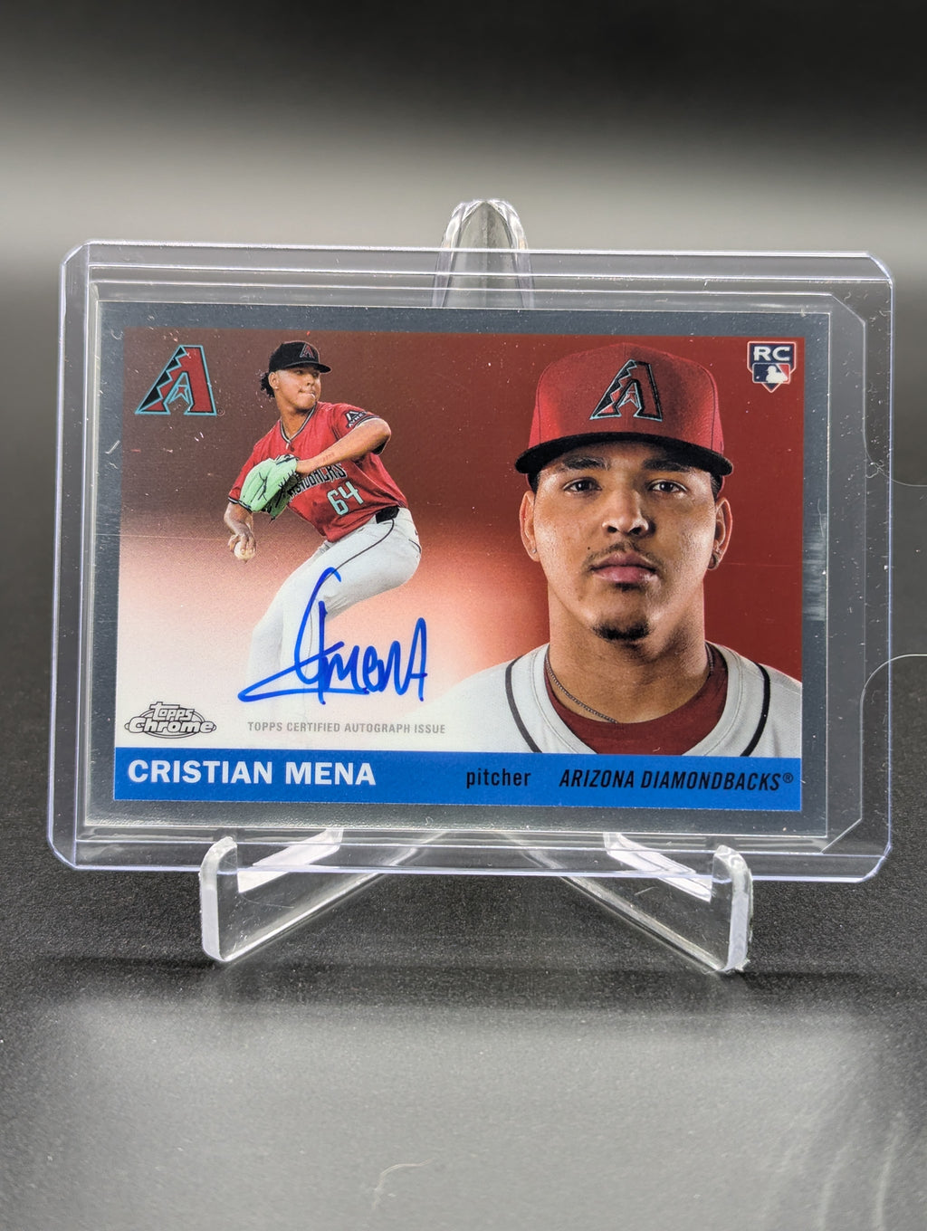 2025 Topps Chrome Platinum Auto #CPA-CME Christian Mena RC