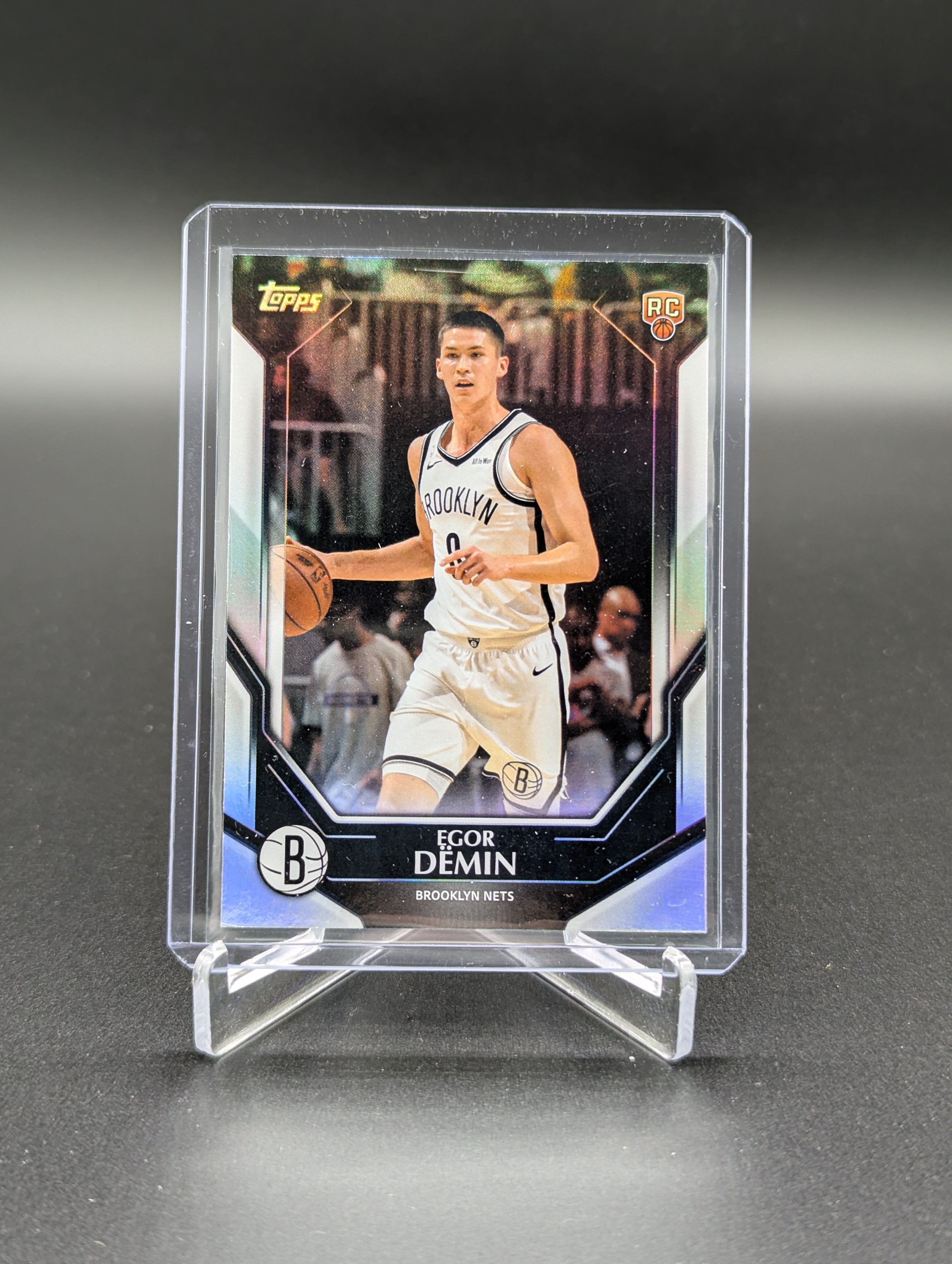 2026 Topps Collectors Kit Foil Exclusive #NBA-9 Egor Demin RC Nets