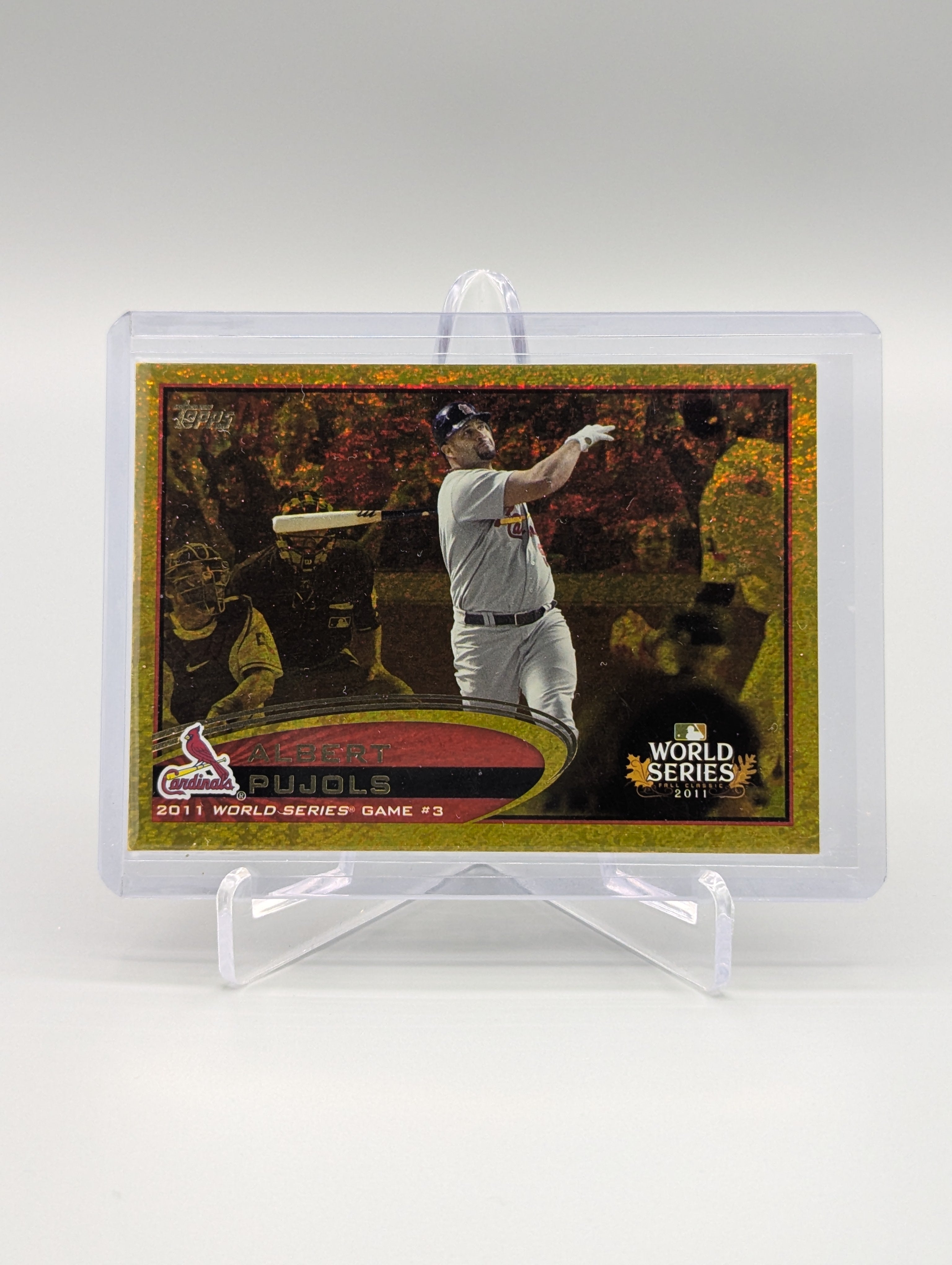 2022 Topps Gold Sparkle #108 Albert Pujols Cardinals