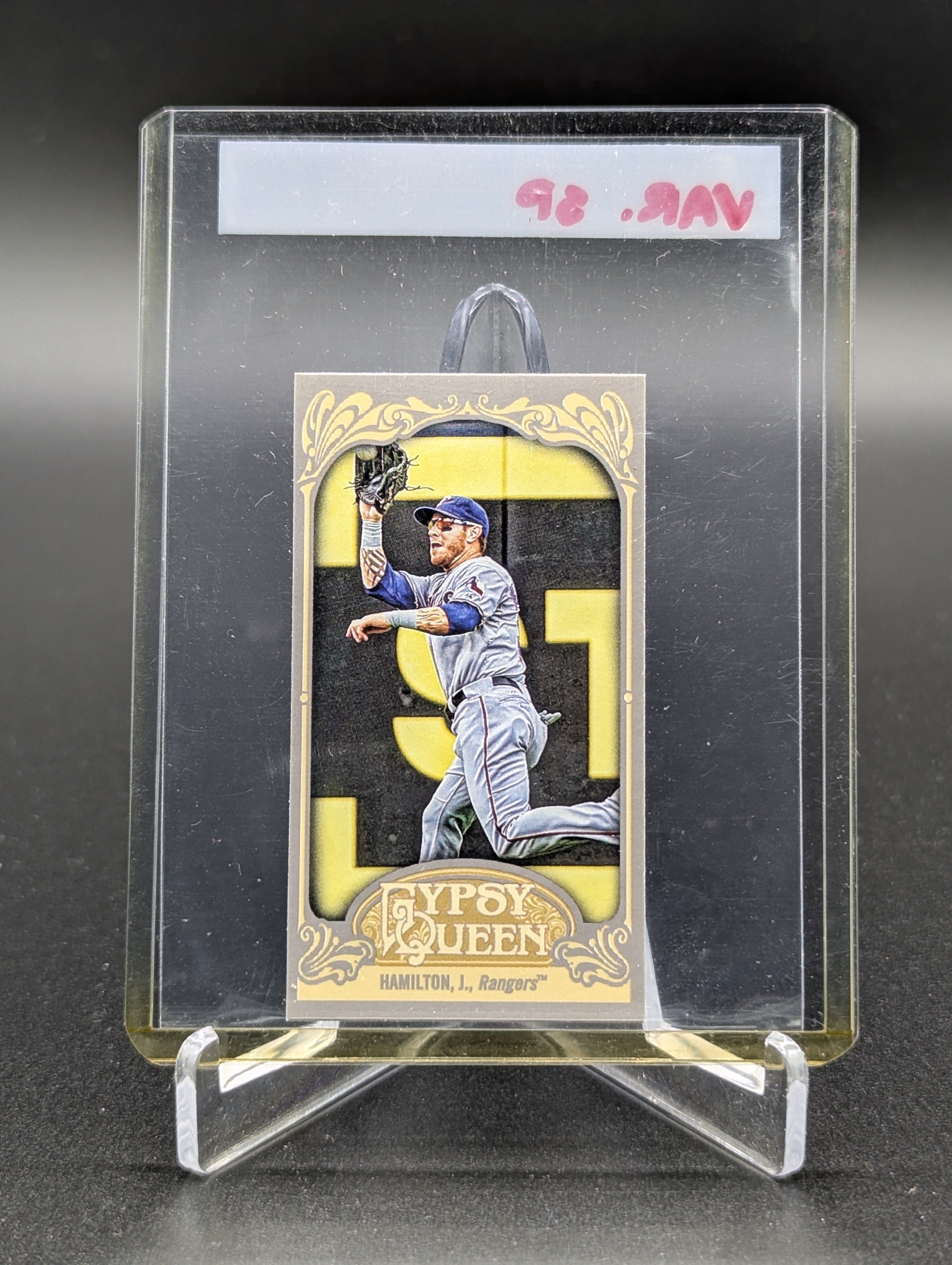 2012 Topps Gypsy Queen Mini Image Variation #67 Josh Hamilton Rangers