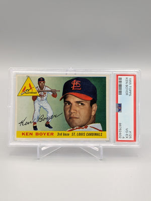 1955 Topps #125 Ken Boyer PSA 4 Cardinals