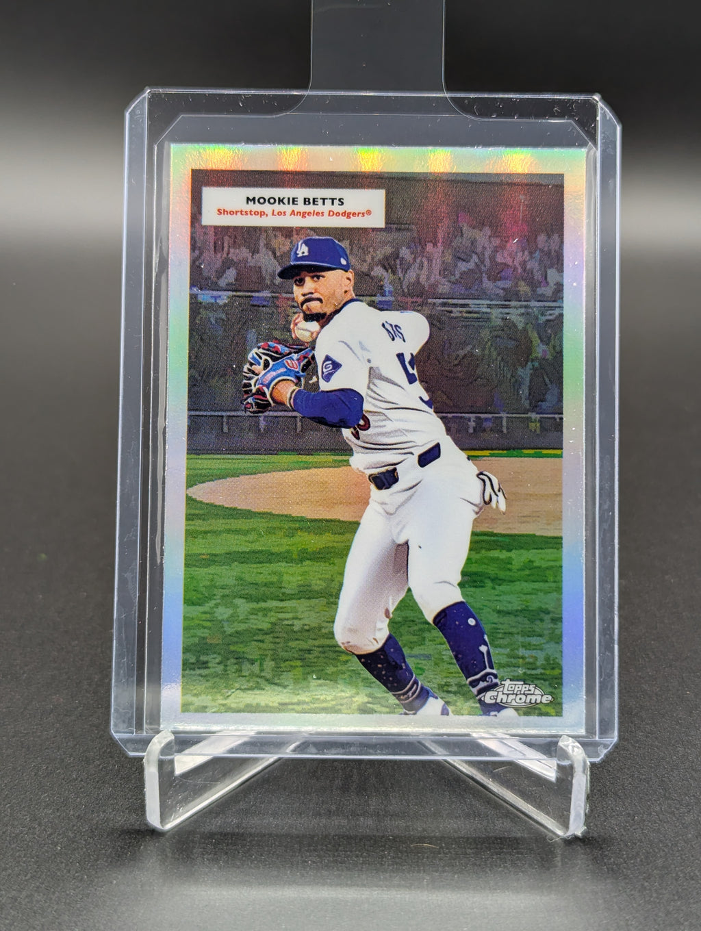 2025 Topps Chrome Platinum '55 Doubleheaders #SSDH-3 Betts/Robinson