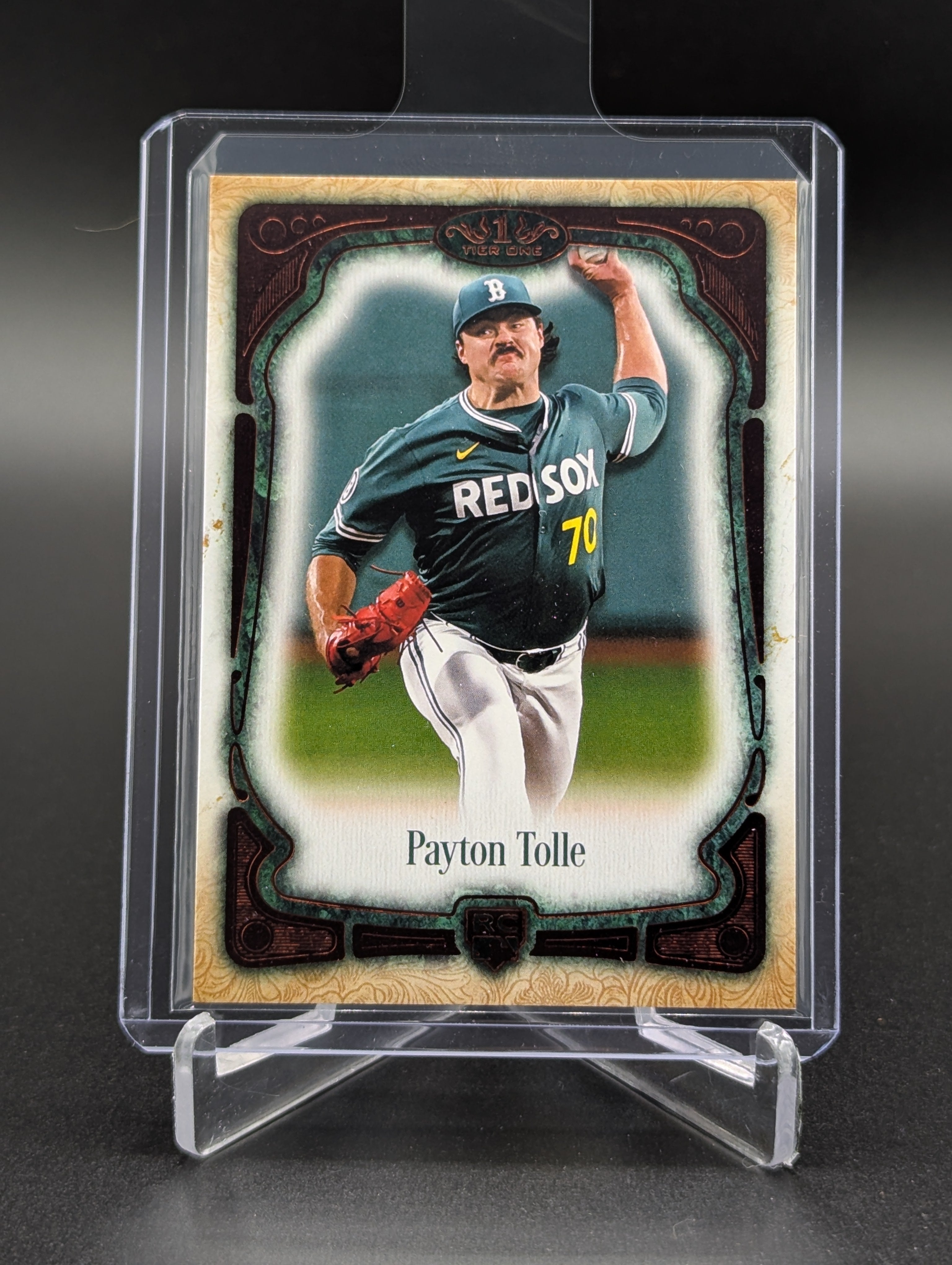 2026 Topps Tier One Bronze #93 Payton Tolle RC Red Sox