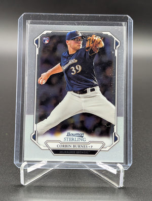 2019 Bowman Sterling RC #BSR-84 Corbin Burnes Brewers