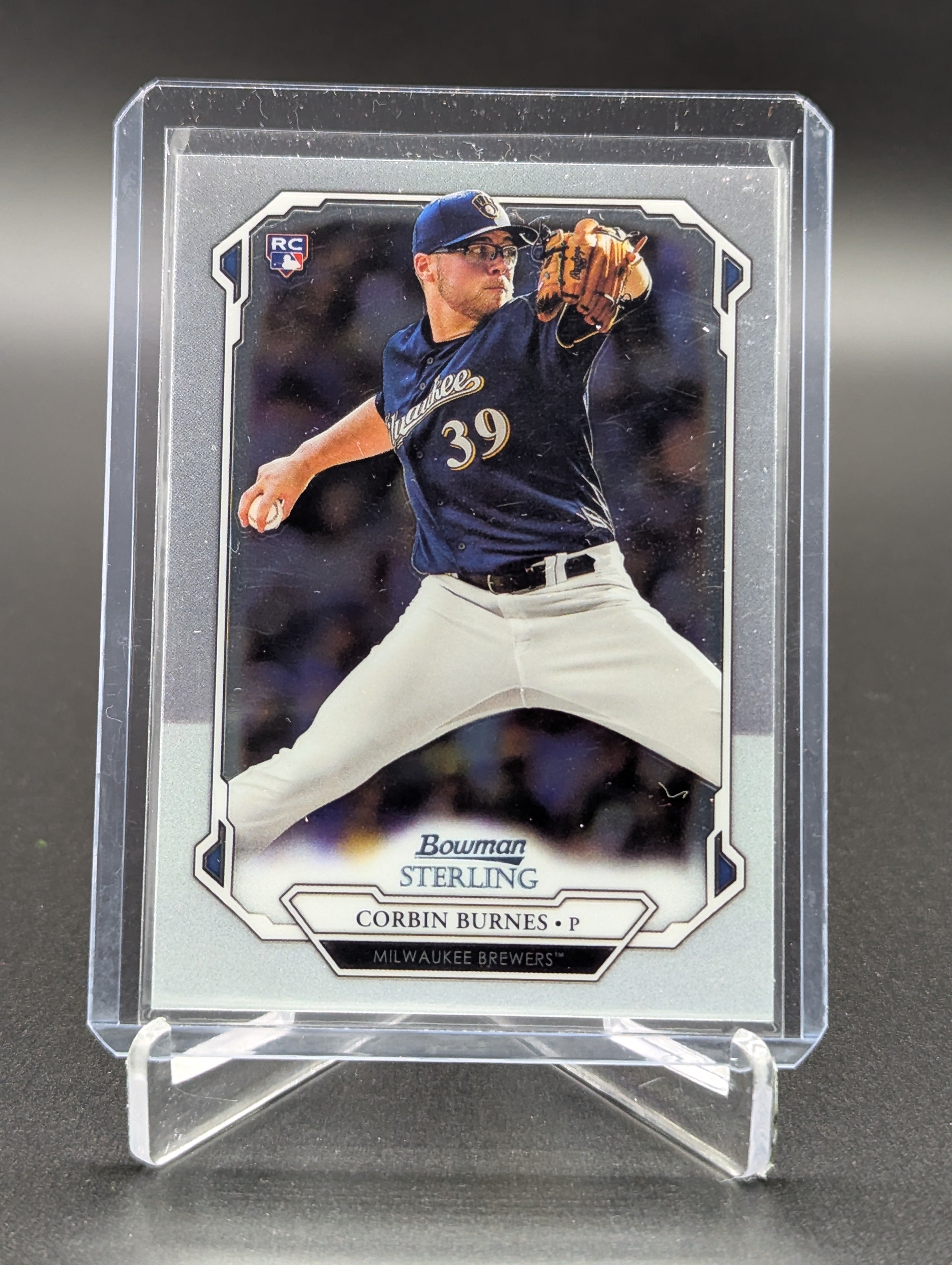 2019 Bowman Sterling RC #BSR-84 Corbin Burnes Brewers