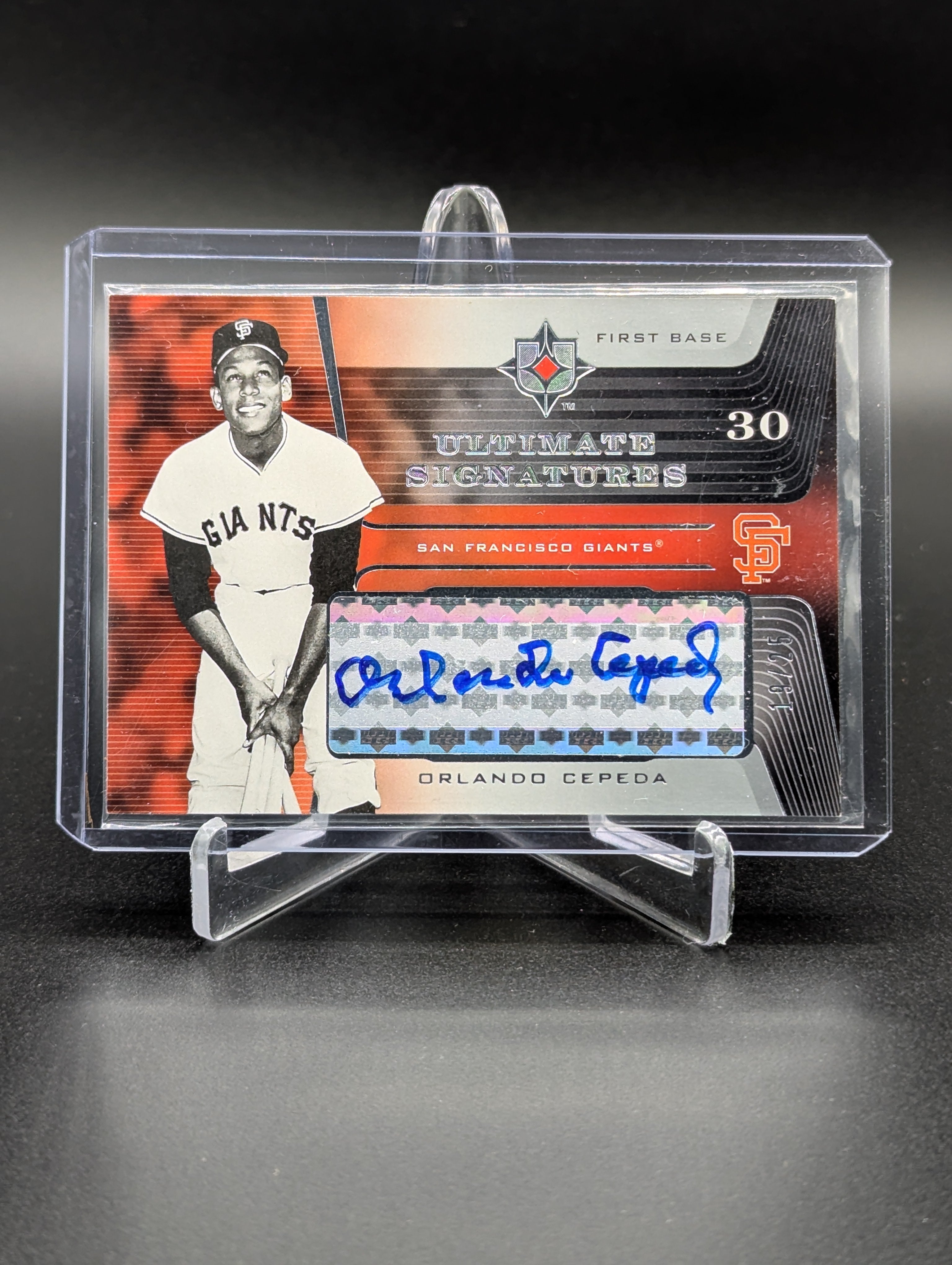 2004 Upper Deck UD Ultimate Signatures /25 #OC Orlando Cepeda Giants