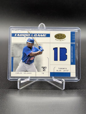 2003 Leaf Certified Materials #FG-91 Carlos Delgado Blue Jays
