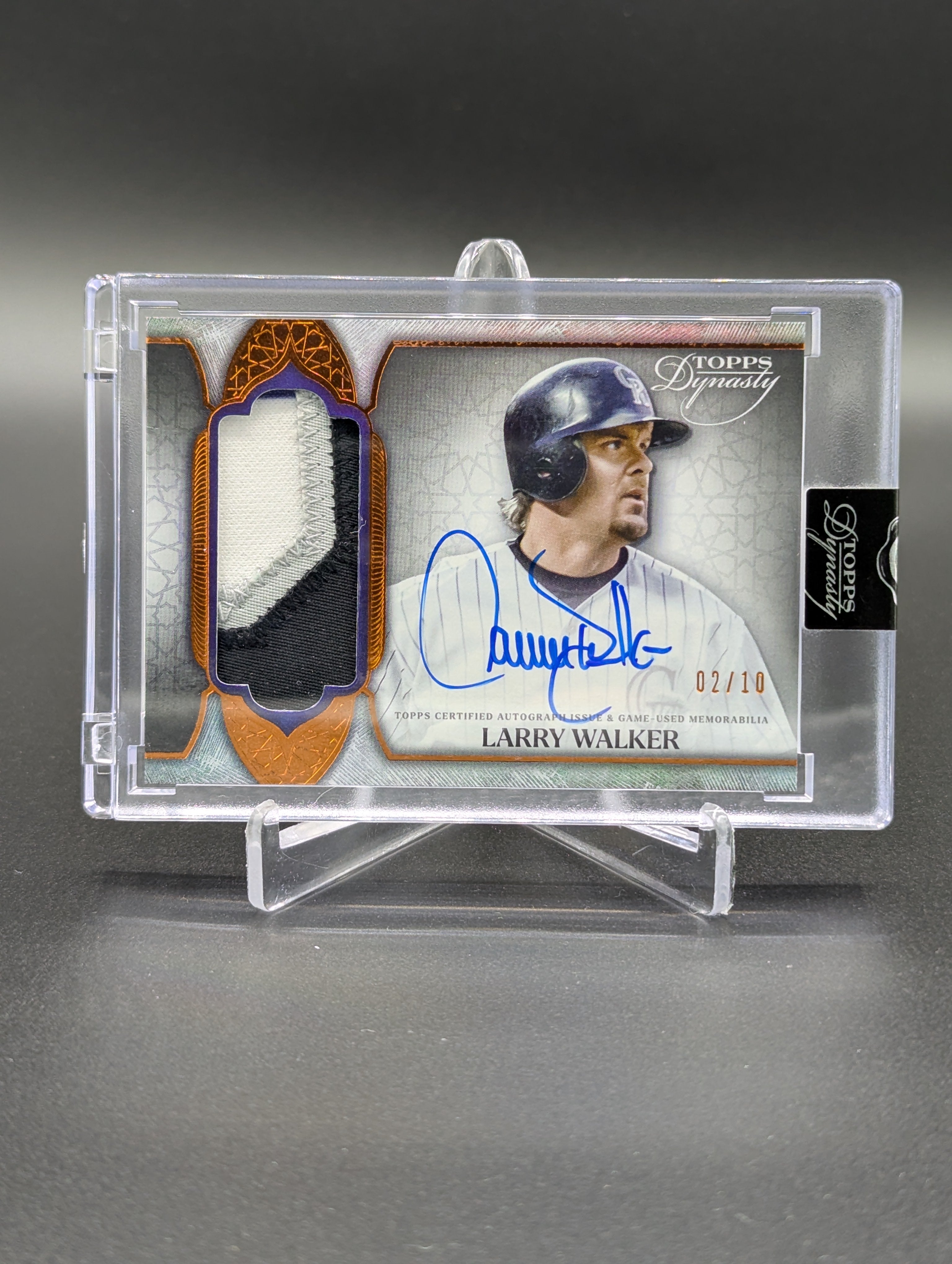 2025 Topps Dynasty /10 #DAP-LW4 Larry Walker Rockies
