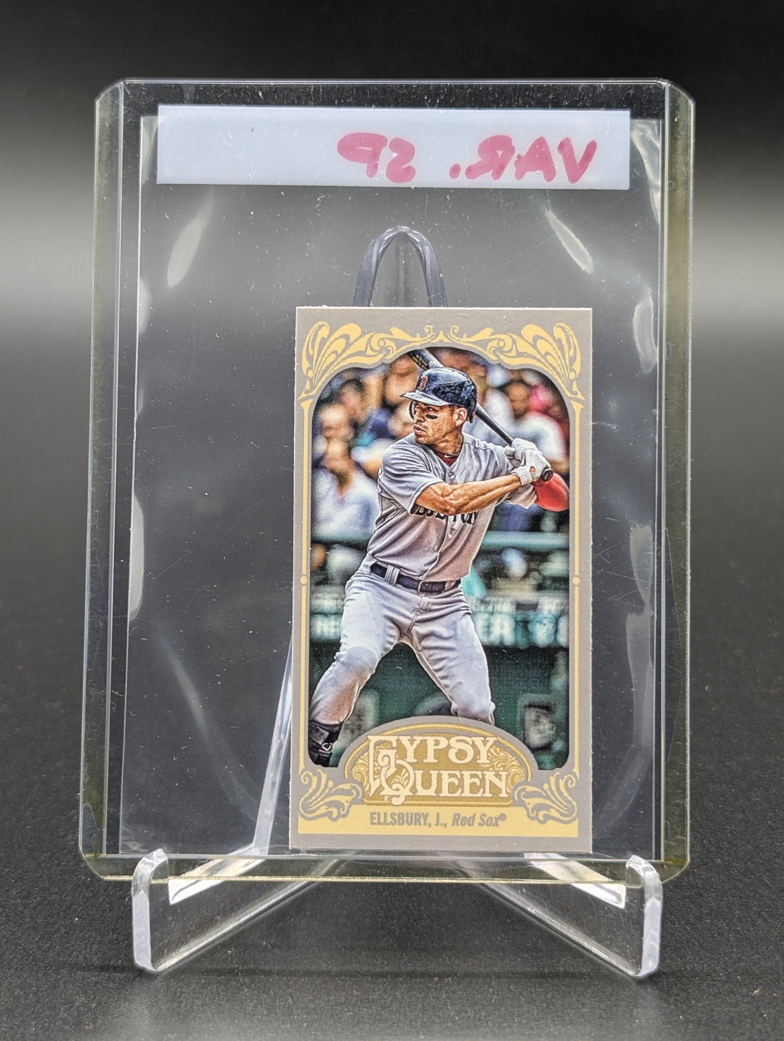 2012 Topps Gypsy Queen Mini Image Variation #60 Jacoby Ellsbury Red Sox