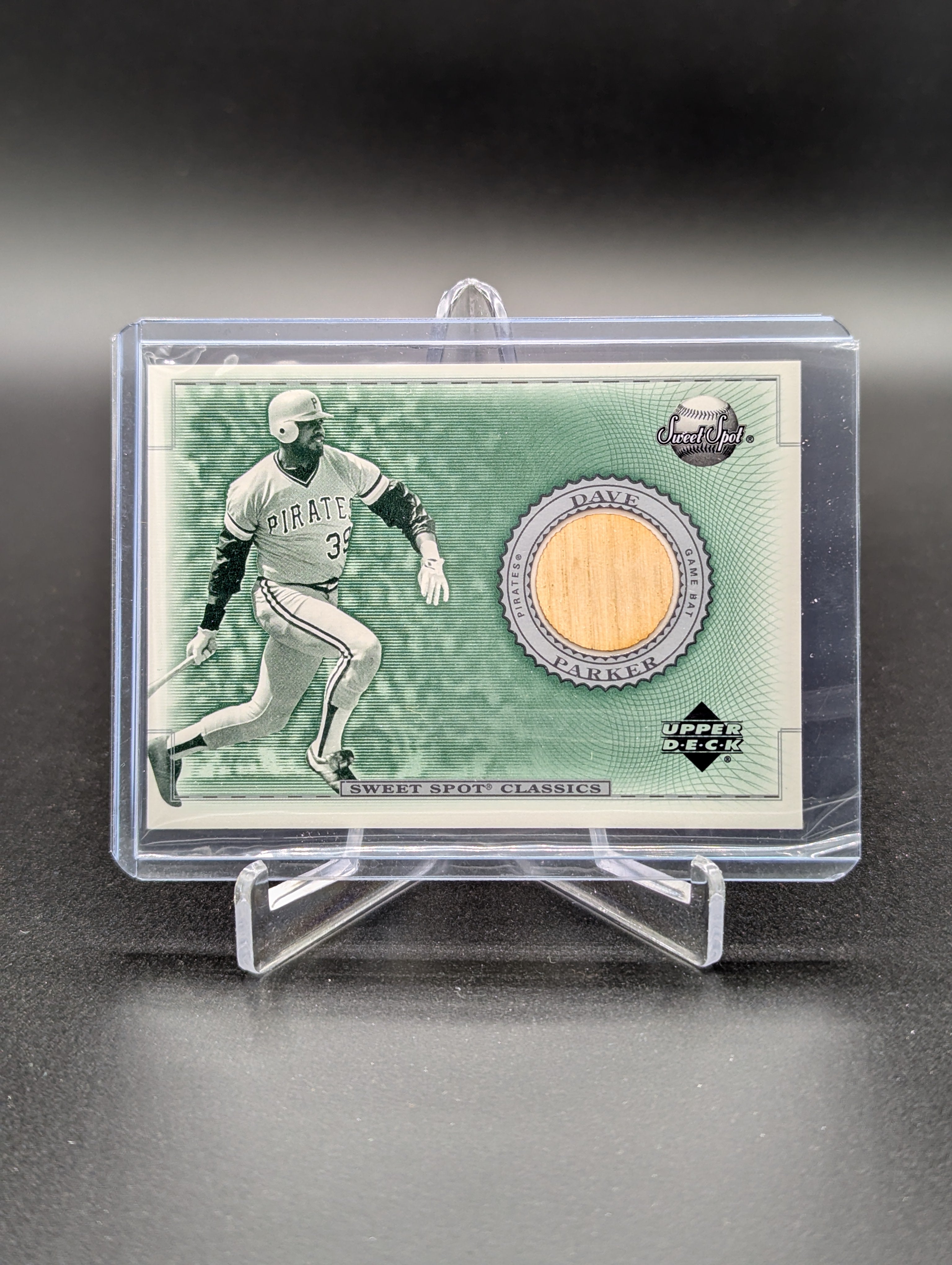 2002 UD Sweet Spot Classics Game Used #B-DP Dave Parker Pirates