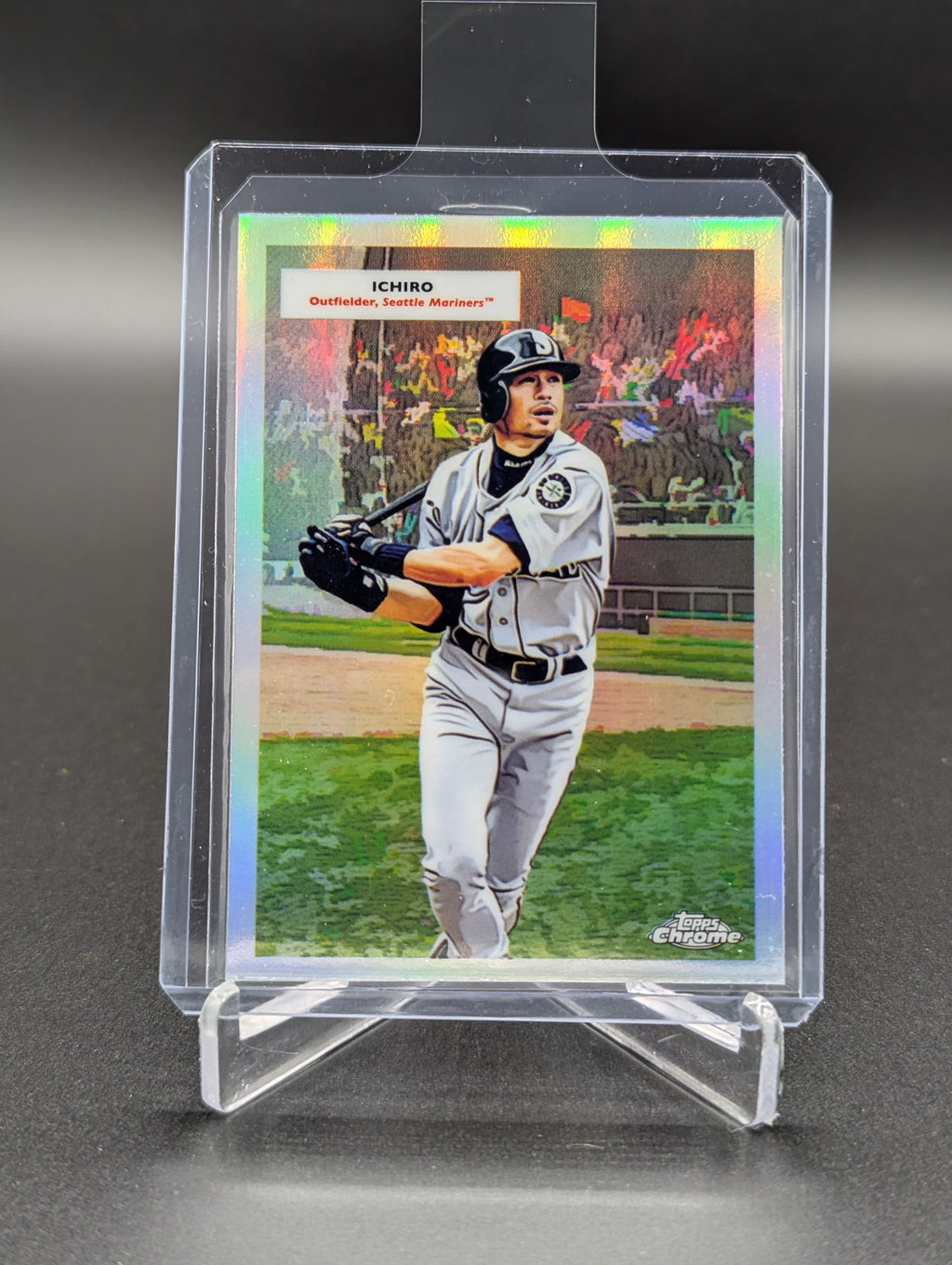 2025 Topps Chrome Platinum '55 Doubleheaders #SSDH-8 Ichiro/Griffey
