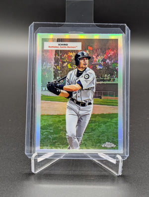 2025 Topps Chrome Platinum '55 Doubleheaders #SSDH-8 Ichiro/Griffey