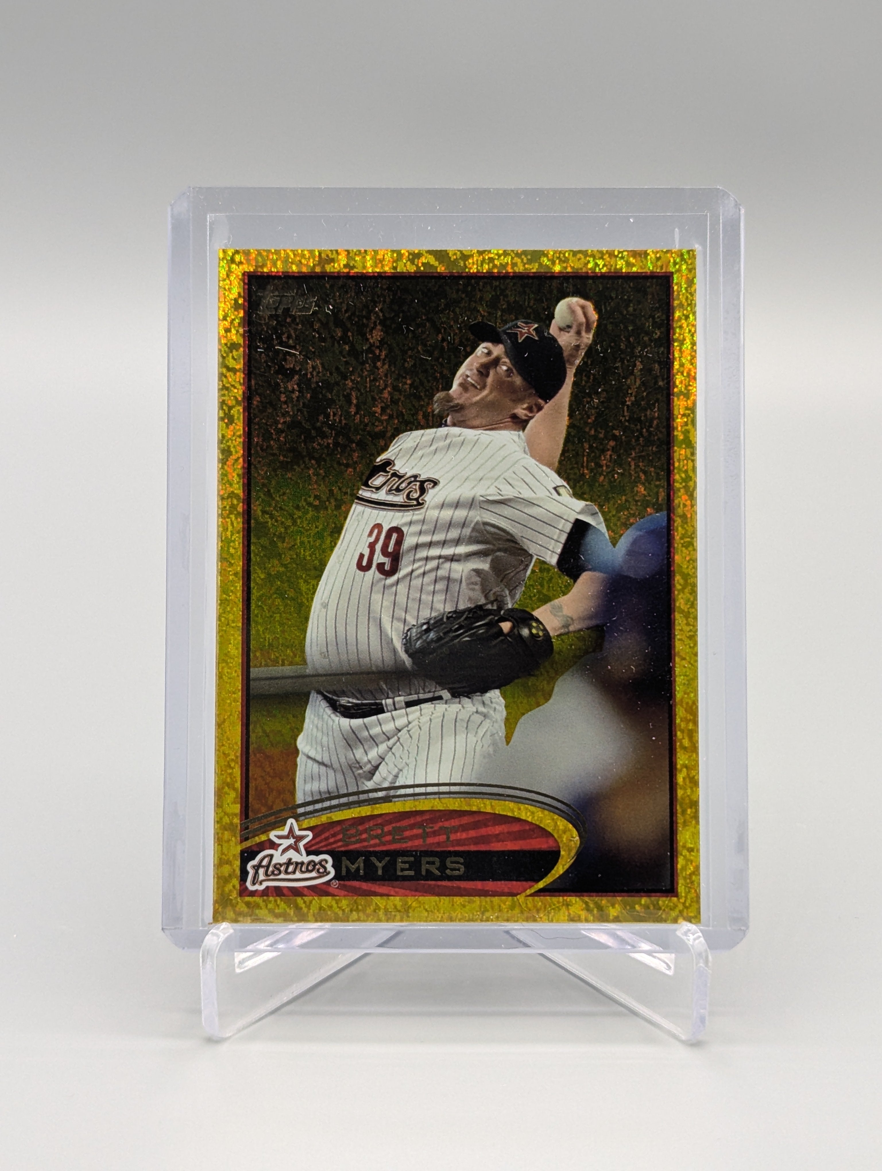 2022 Topps Gold Sparkle #169 Brett Myers Astros