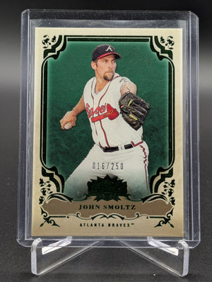 2013 Topps Triple Threads Emerald #43 John Smoltz #/250 Braves