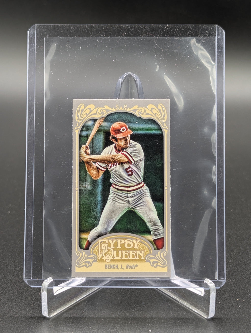 2012 Topps Gypsy Queen Mini Image Variation #226 Johnny Bench Reds
