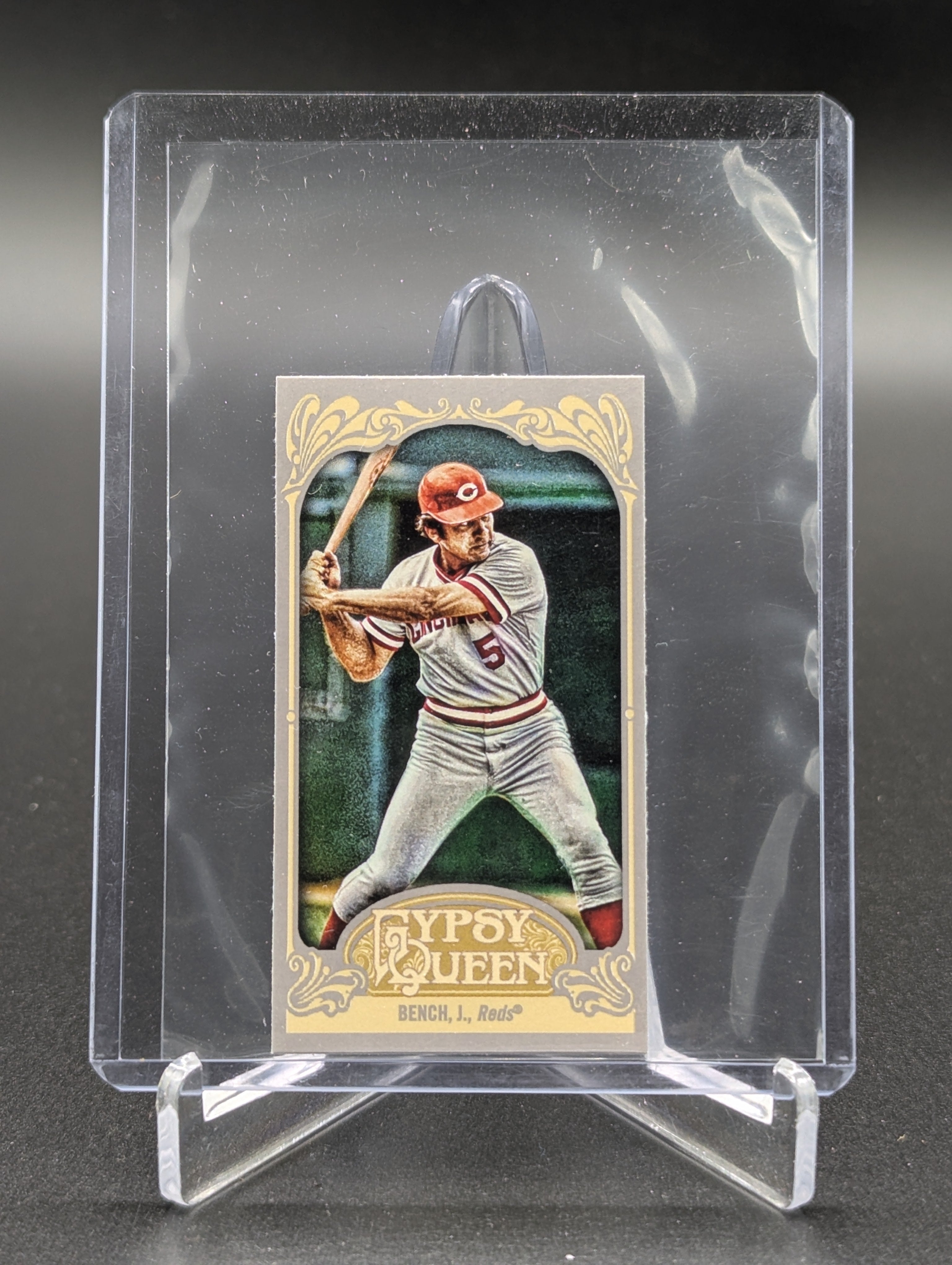 2012 Topps Gypsy Queen Mini Image Variation #226 Johnny Bench Reds