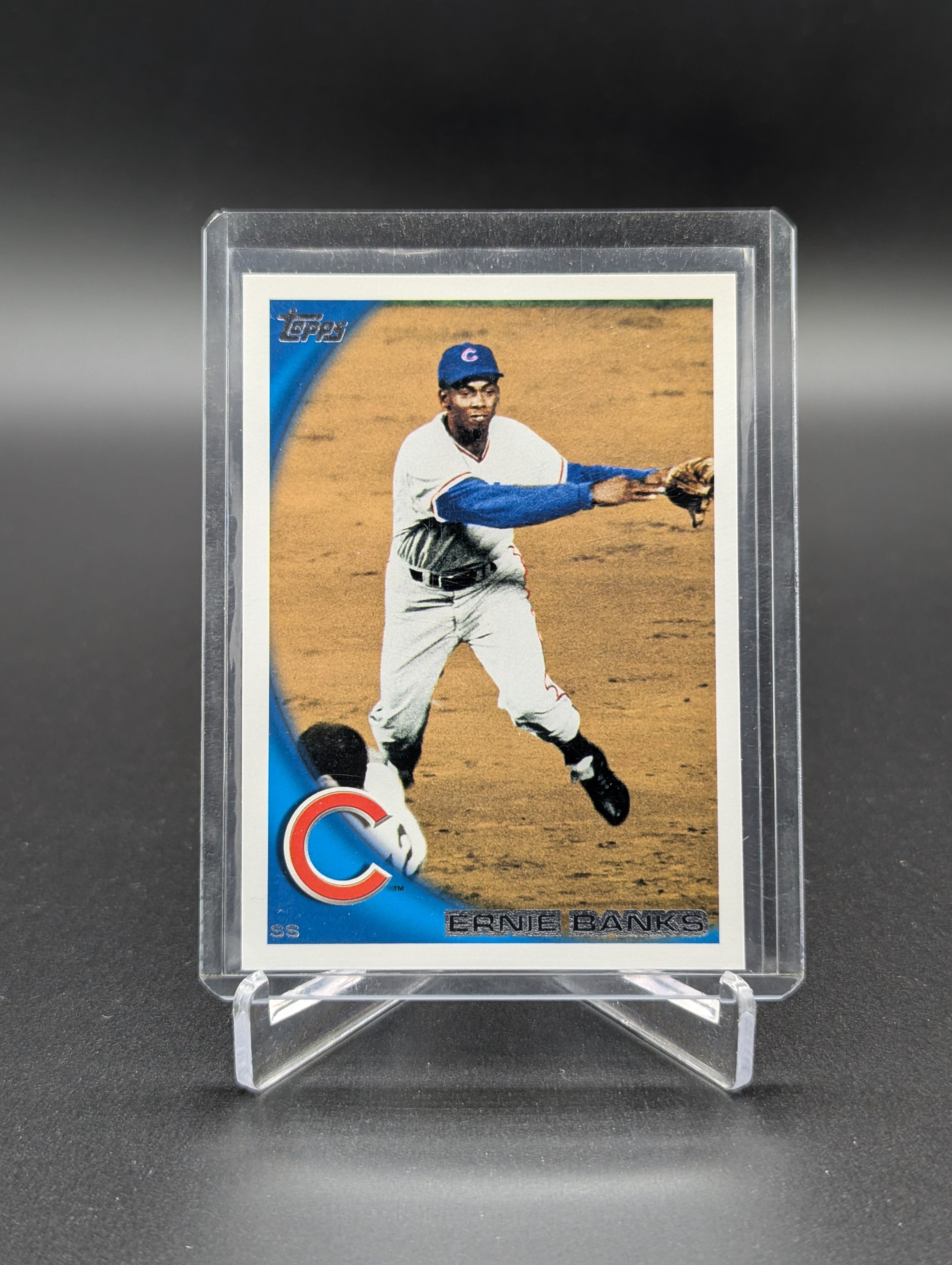 2010 Topps HOF Short Print SP #590 Ernie Banks Cubs