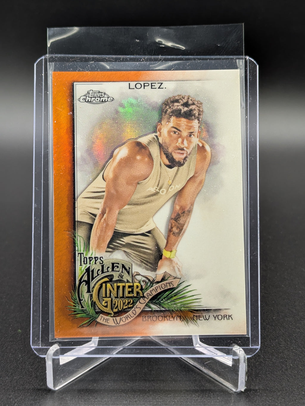 2022 Topps Allen & Ginter Chrome Orange /25 #194 Rad Lopez