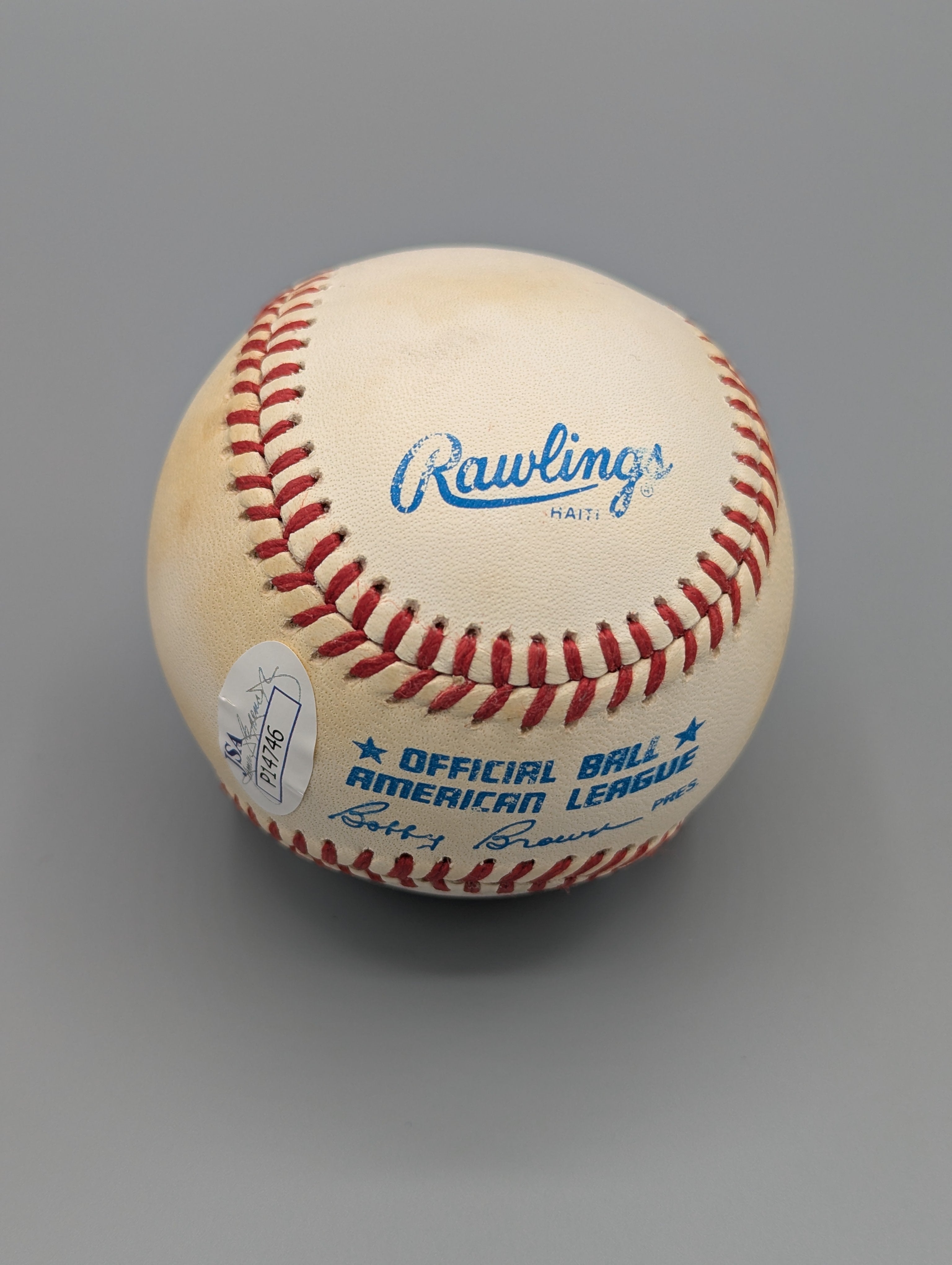 Official Major League Autographed Ball Yogi Berra JSA