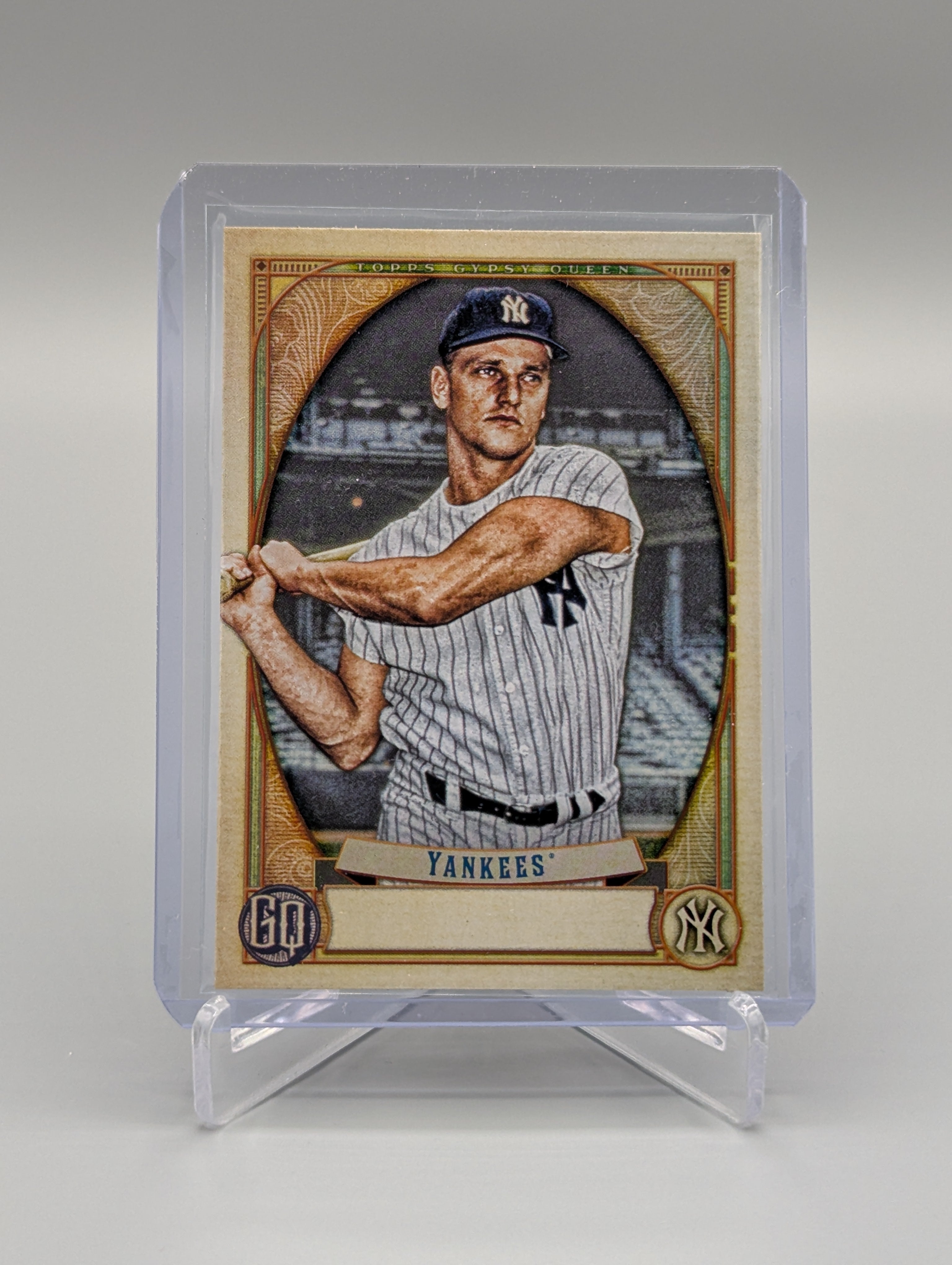 2021 Topps Gypsy Queen SP Missing Nameplate #313 Roger Maris Yankees