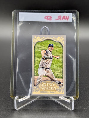 2012 Topps Gypsy Queen Mini Image Variation #135 Clayton Kershaw Dodgers