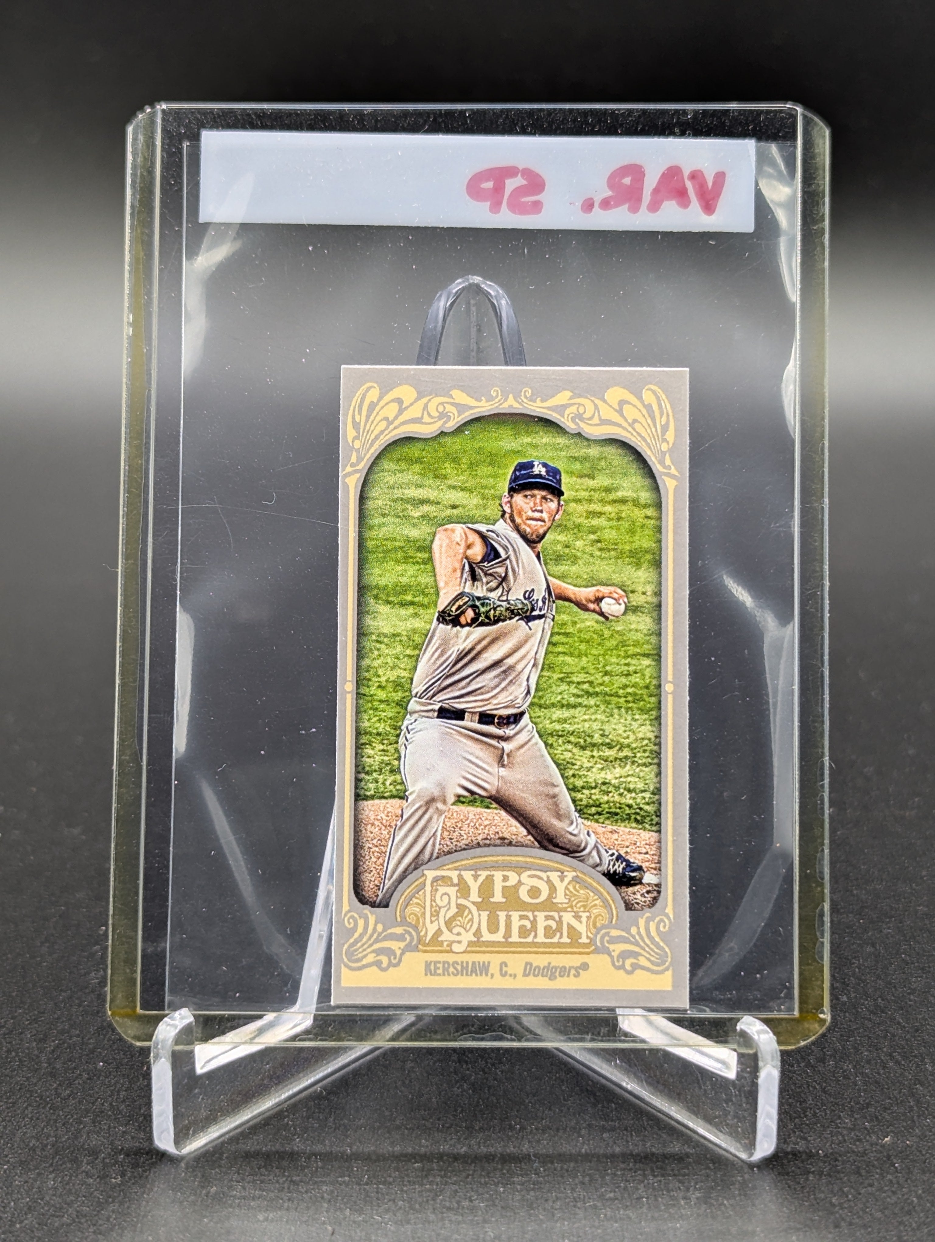 2012 Topps Gypsy Queen Mini Image Variation #135 Clayton Kershaw Dodgers