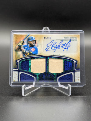 2026 Topps Tier One Autograph Relics /99 #AT1R-RA Randy Arozarena