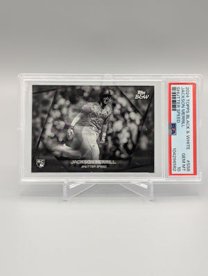 2024 Topps Black & White #SS8 Jackson Merrill RC PSA 10 Padres