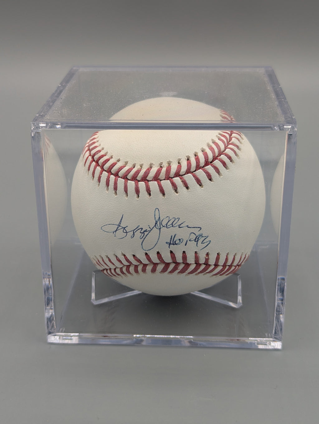 Official Major League Autographed Ball Reggie Jackson HOF Inscription PSA/DNA