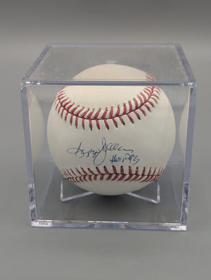 Official Major League Autographed Ball Reggie Jackson HOF Inscription PSA/DNA