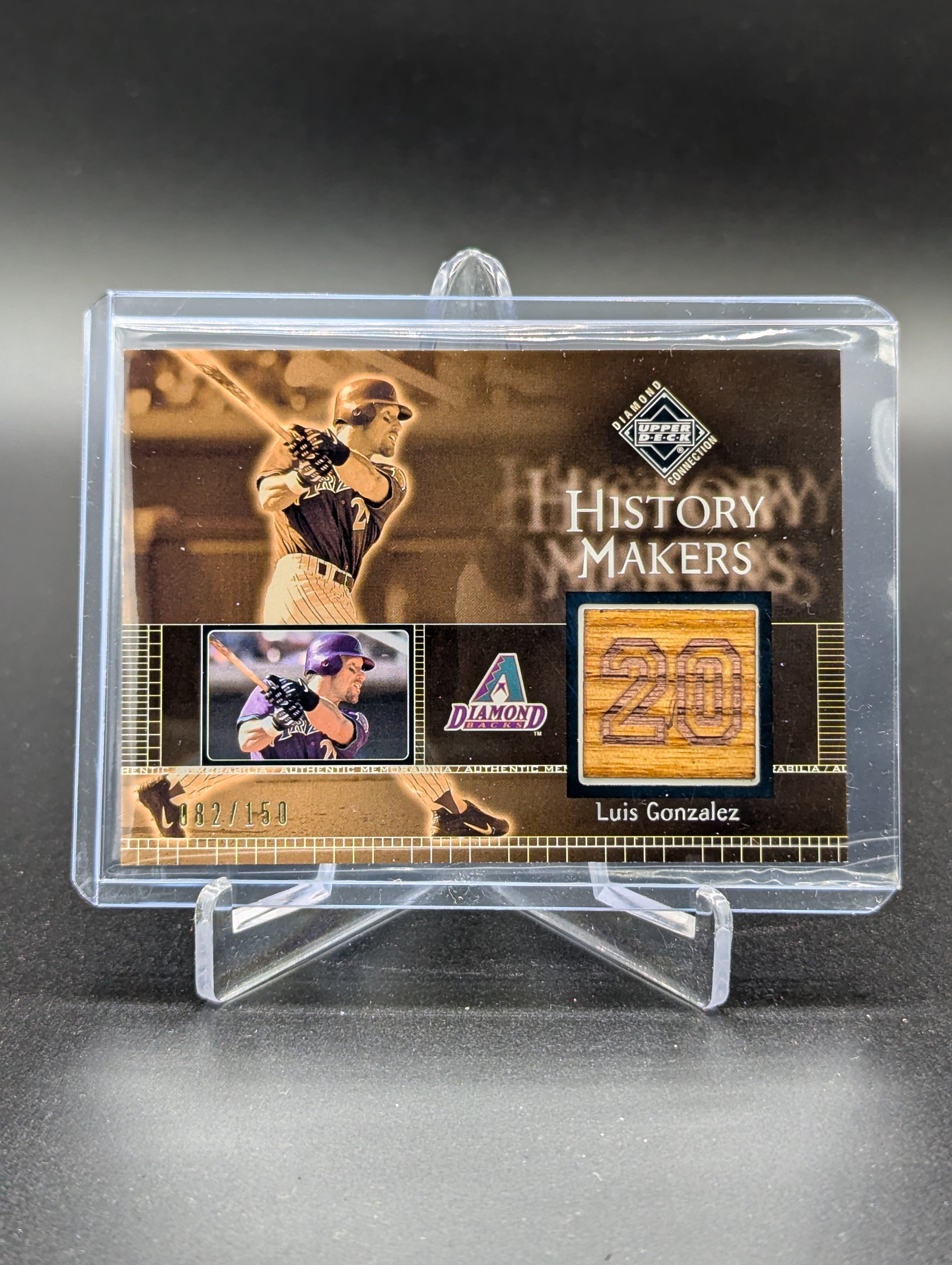 2002 Upper Deck Diamond Connection #511 Luis Gonzalez Diamondbacks