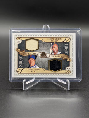 2009 SP Legendary Cuts Generations Memorabilia #GM-BC Beltran Clemente