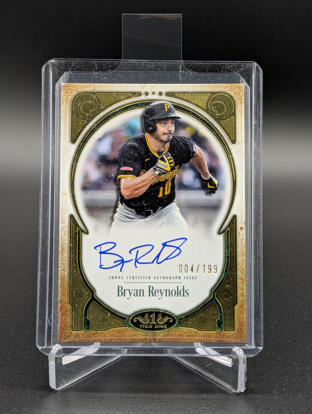 2026 Topps Tier One Prime Performers Autograph /199 #PPA-BR Bryan Reynolds
