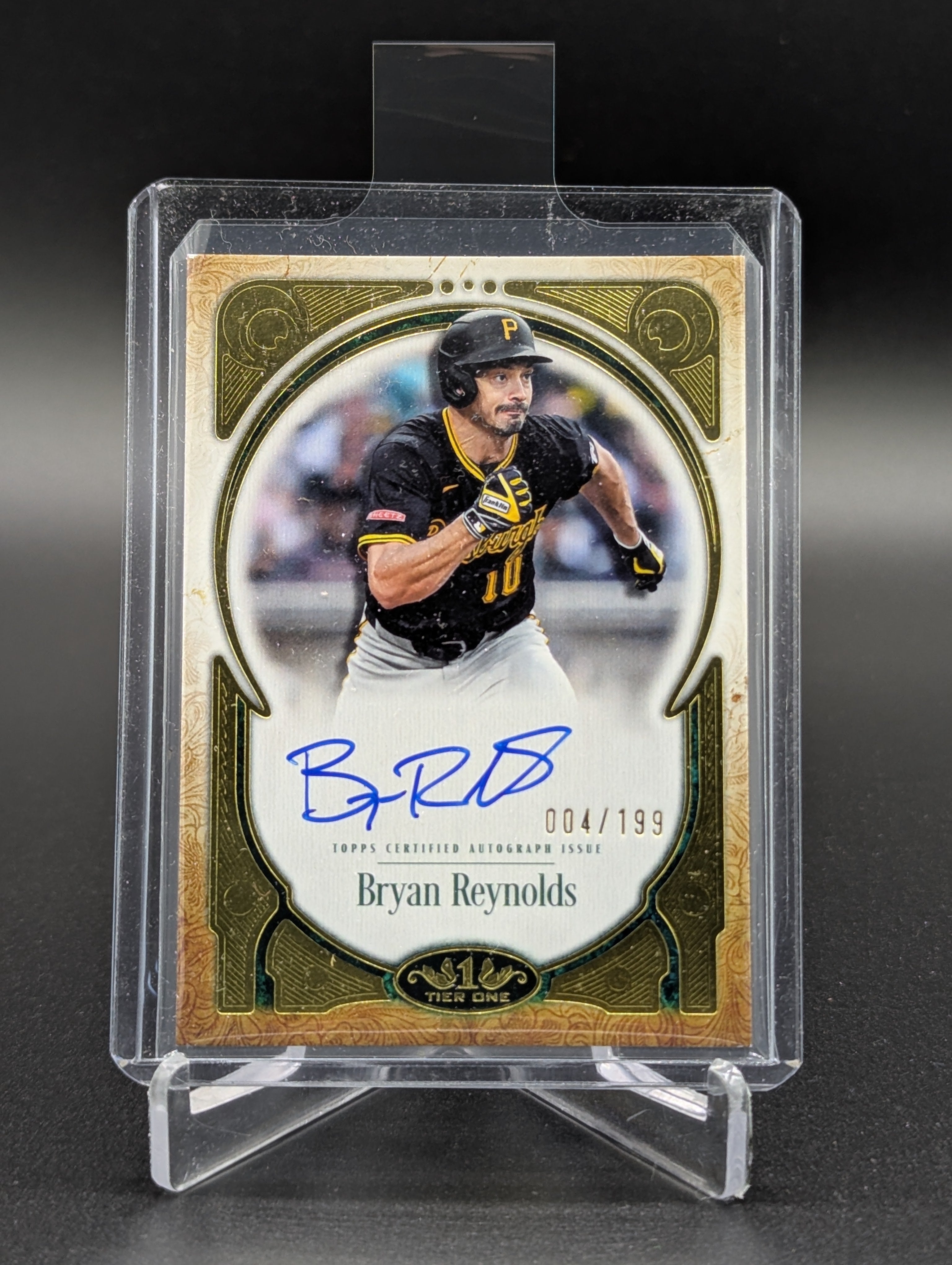 2026 Topps Tier One Prime Performers Autograph /199 #PPA-BR Bryan Reynolds