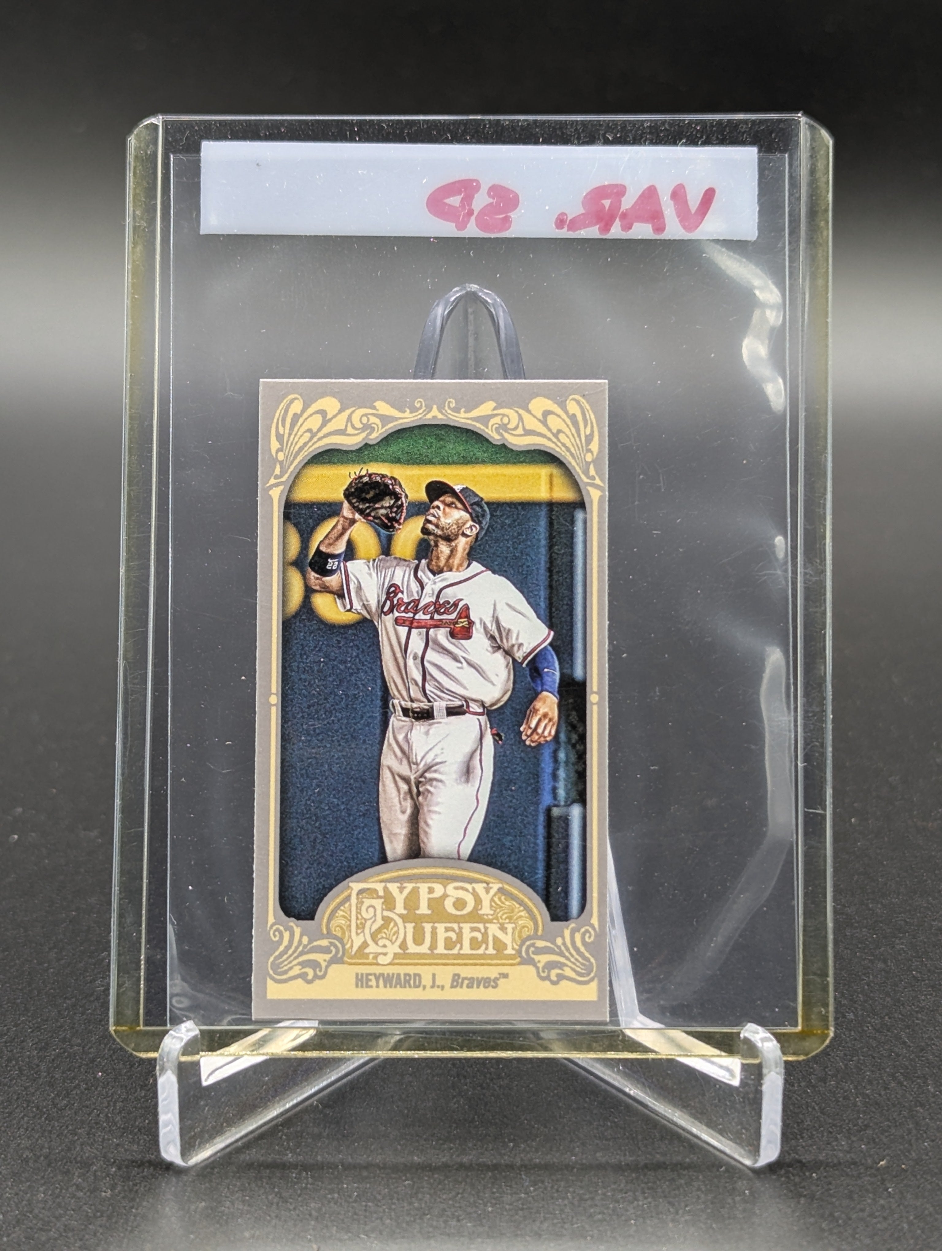 2012 Topps Gypsy Queen Mini Image Variation #98 Jason Heyward Braves