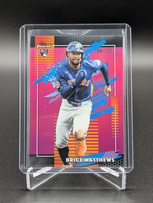 2026 Topps Finest Magenta Uncommon /250 #140 Brice Matthews Astros