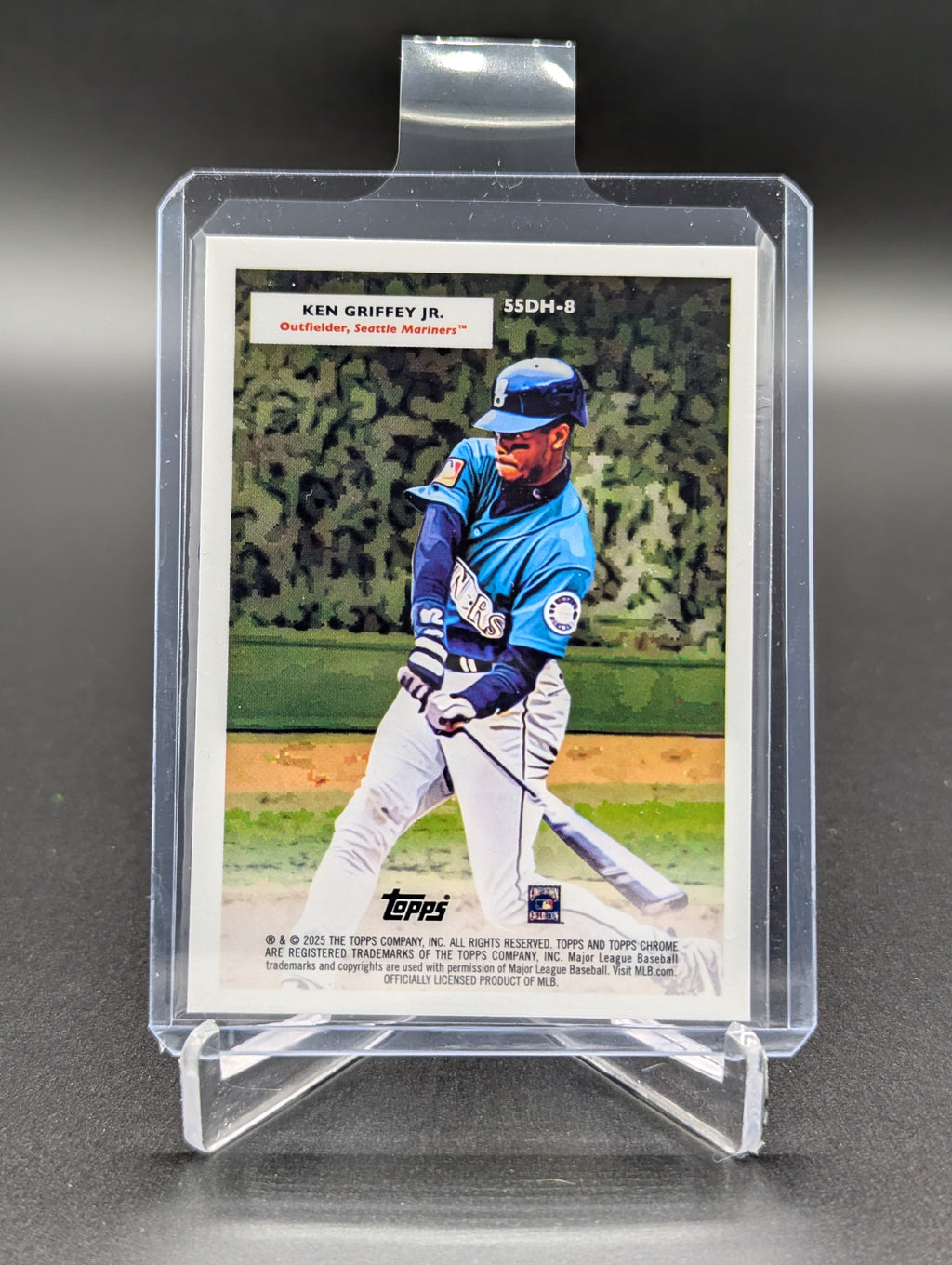 2025 Topps Chrome Platinum '55 Doubleheaders #SSDH-8 Ichiro/Griffey