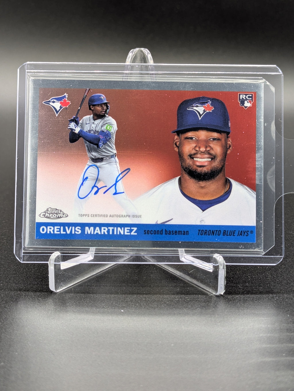 2025 Topps Chrome Platinum Auto #CPA-OM Orelvis Martinez