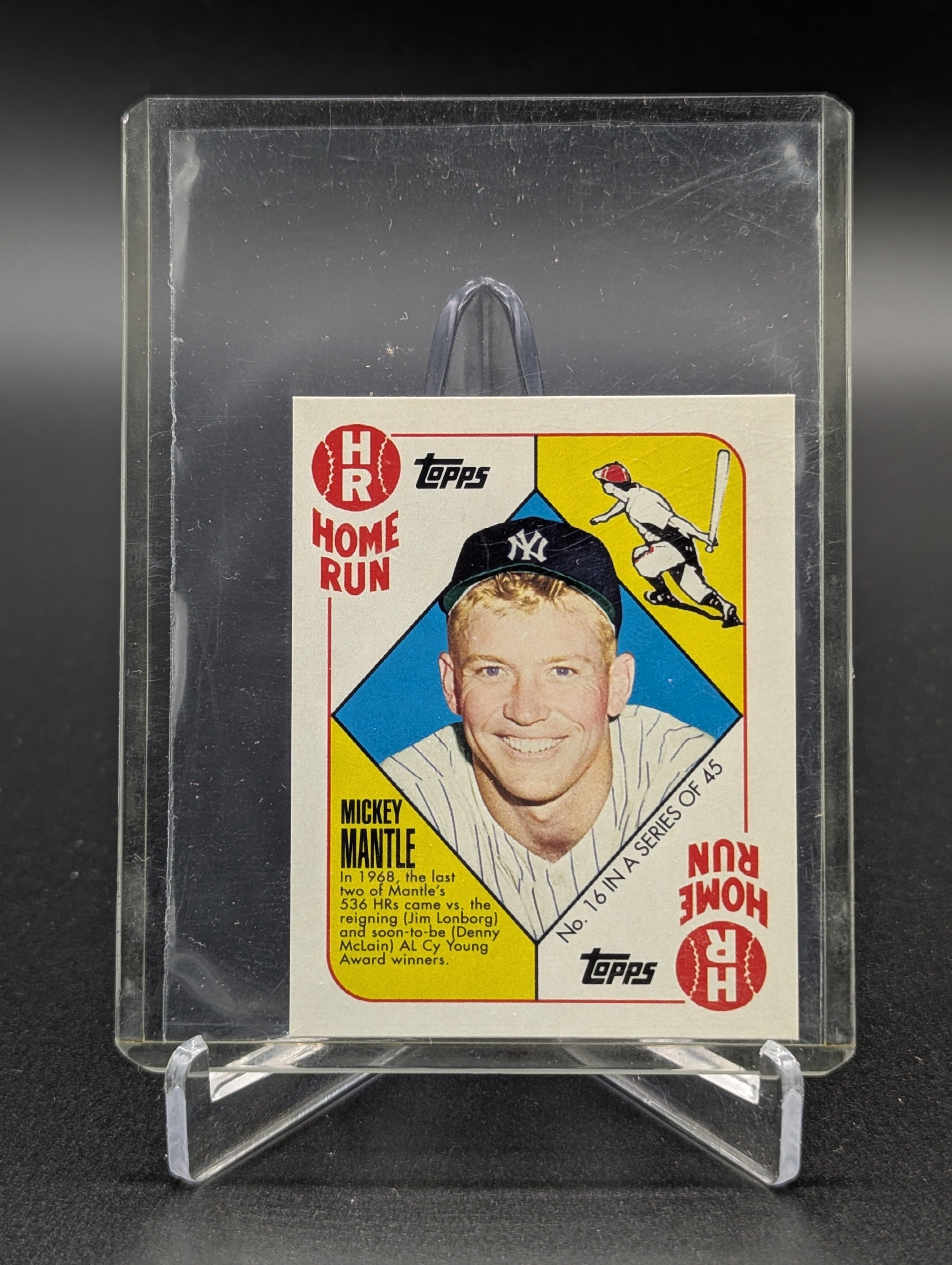 2010 Topps Wal Mart 1951 Blue Backs Mickey Mantle Yankees