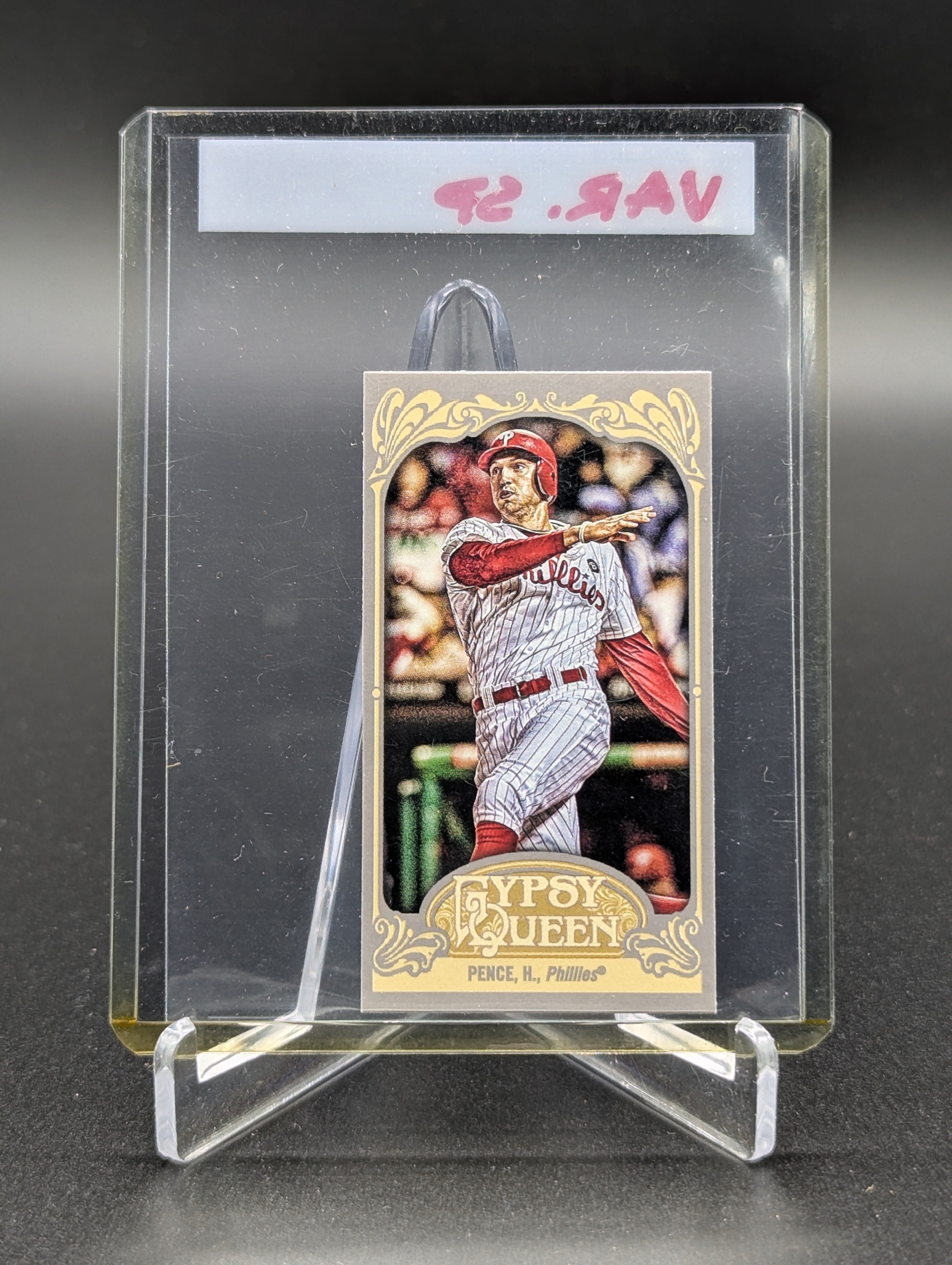 2012 Topps Gypsy Queen Mini Image Variation #2 Hunter Pence Phillies