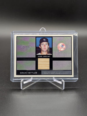 2003 Flair Greats Cut Of History #83 Craig Nettles Yankees
