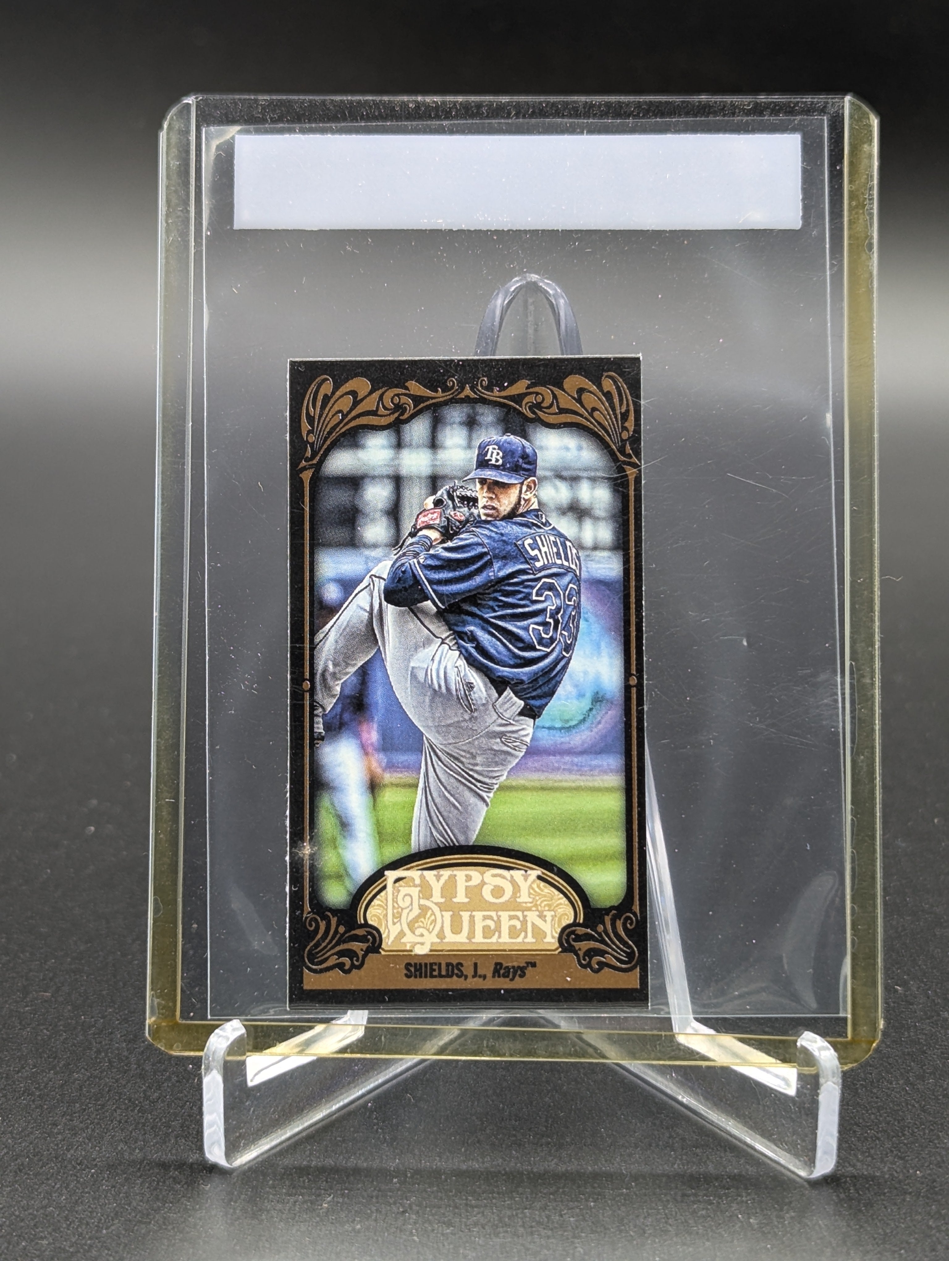 2012 Topps Gypsy Queen Mini Black #139 James Shields Rays