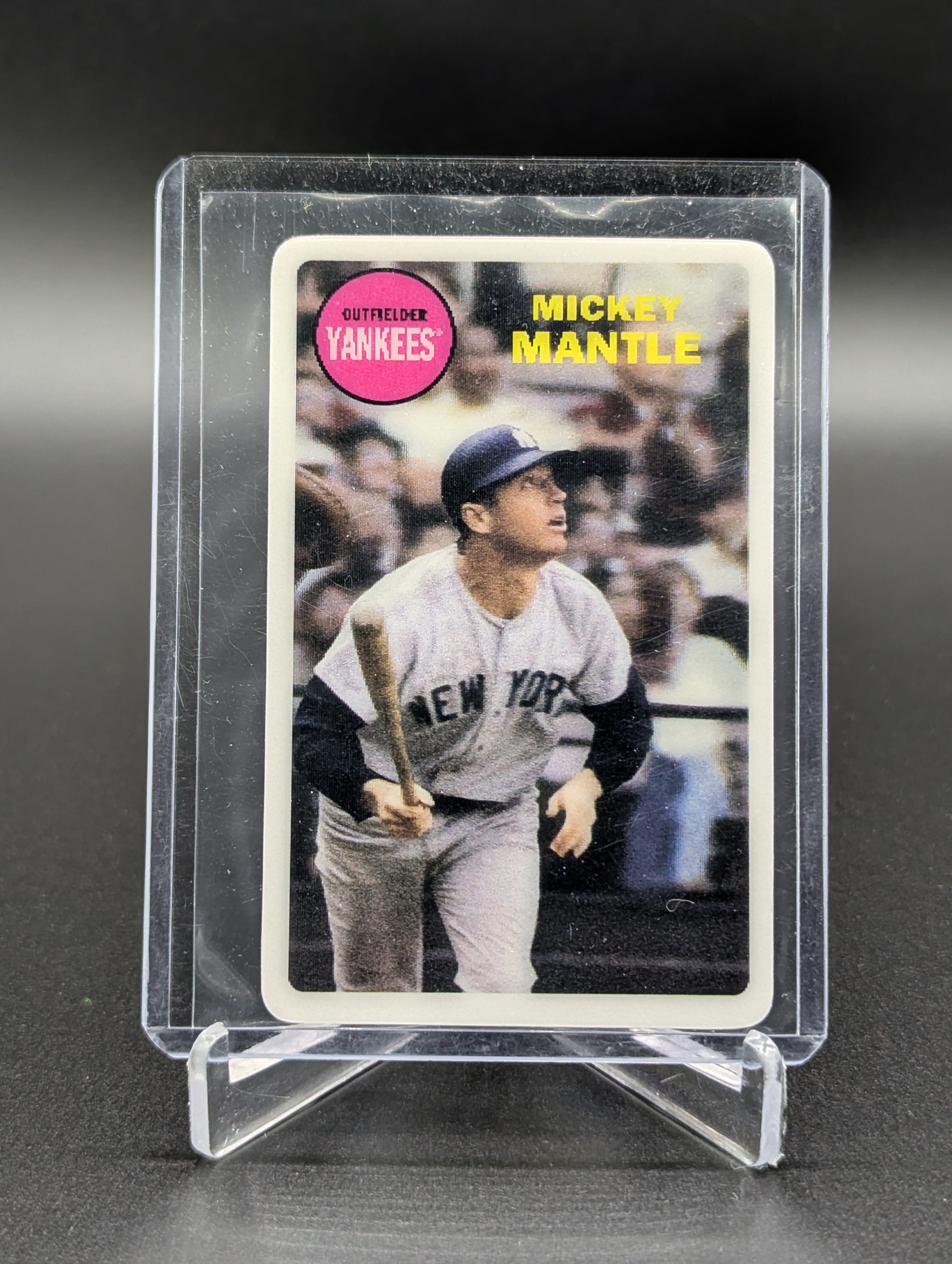 2011 Topps Lineage 3D Mickey Mantle Yankees